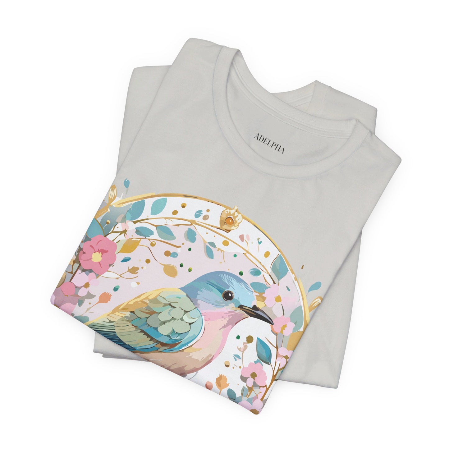 Natural Cotton Tee Shirt - Medallion Collection Printify
