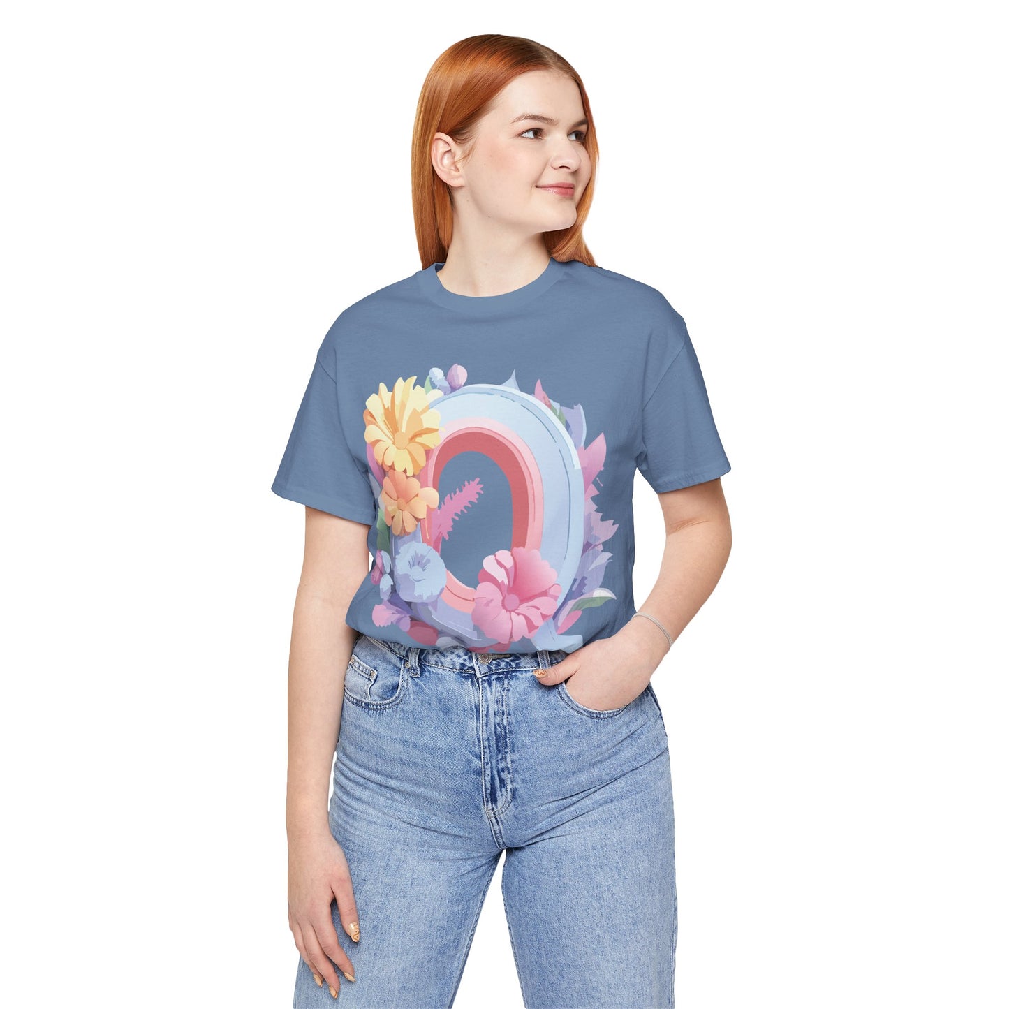 Letter Shirt, Letter Q Shirt - ADELPHA