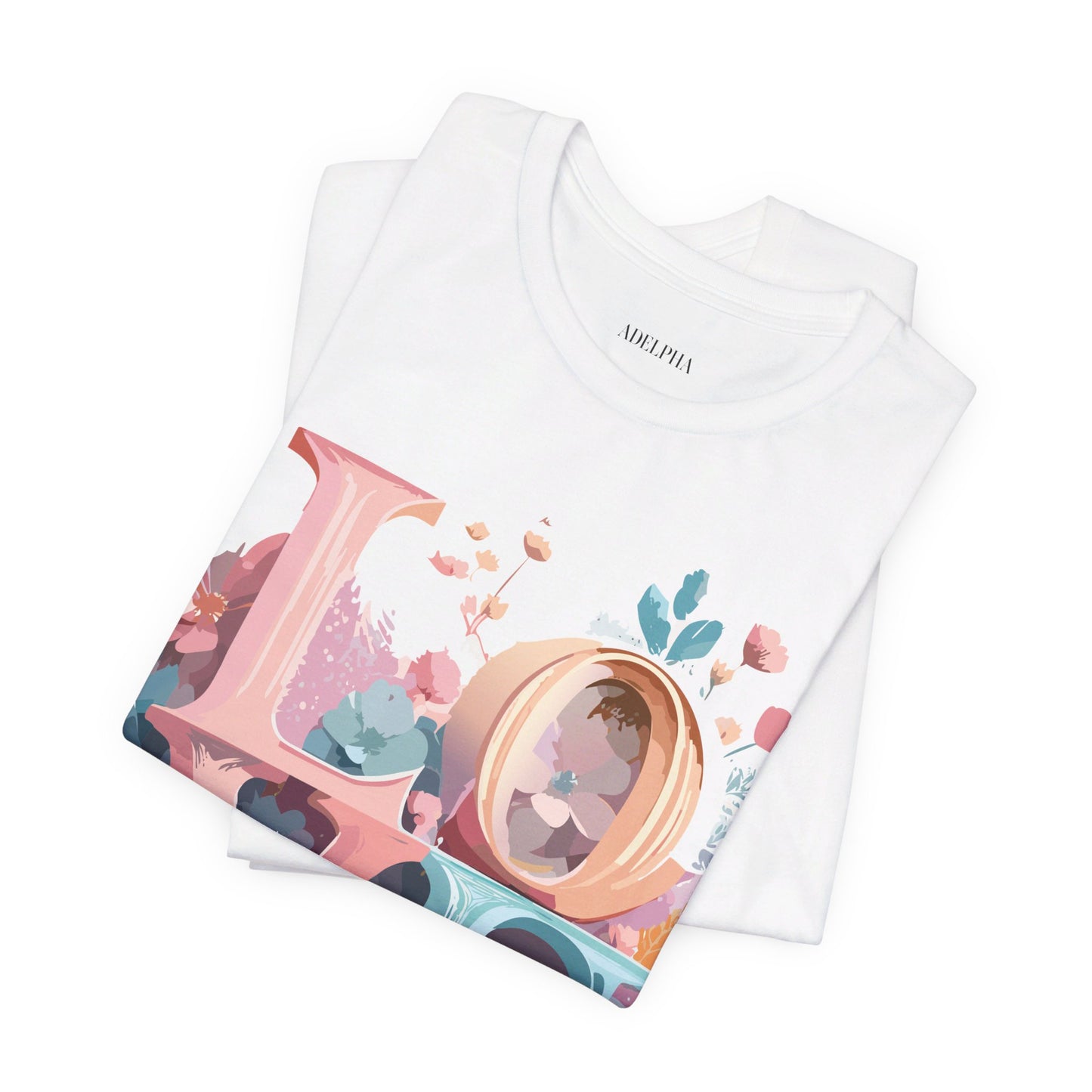 Natural Cotton Tee Shirt - Love story Collection Printify