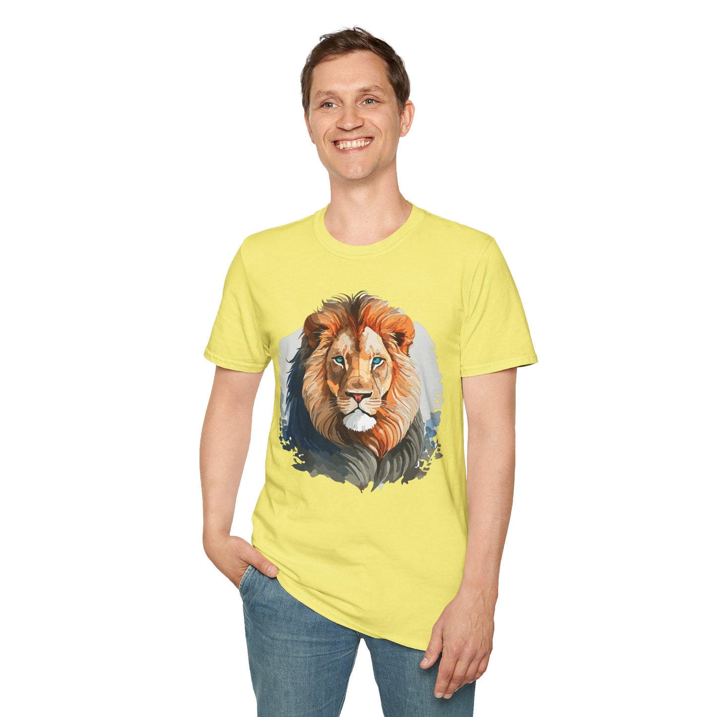Lion Shirt, Shirt with Lion, Animal Tee, Shirt with Animals