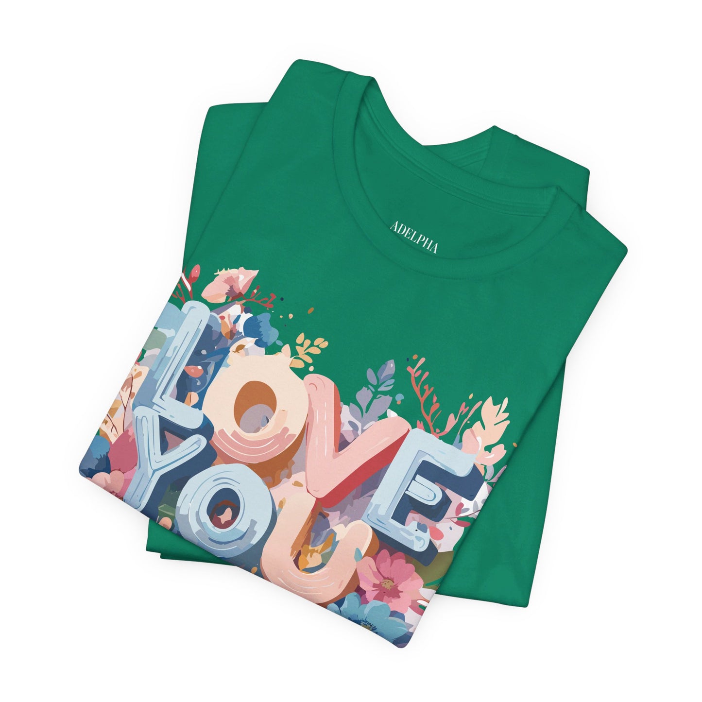 Natural Cotton Tee Shirt - Love Story Collection Printify