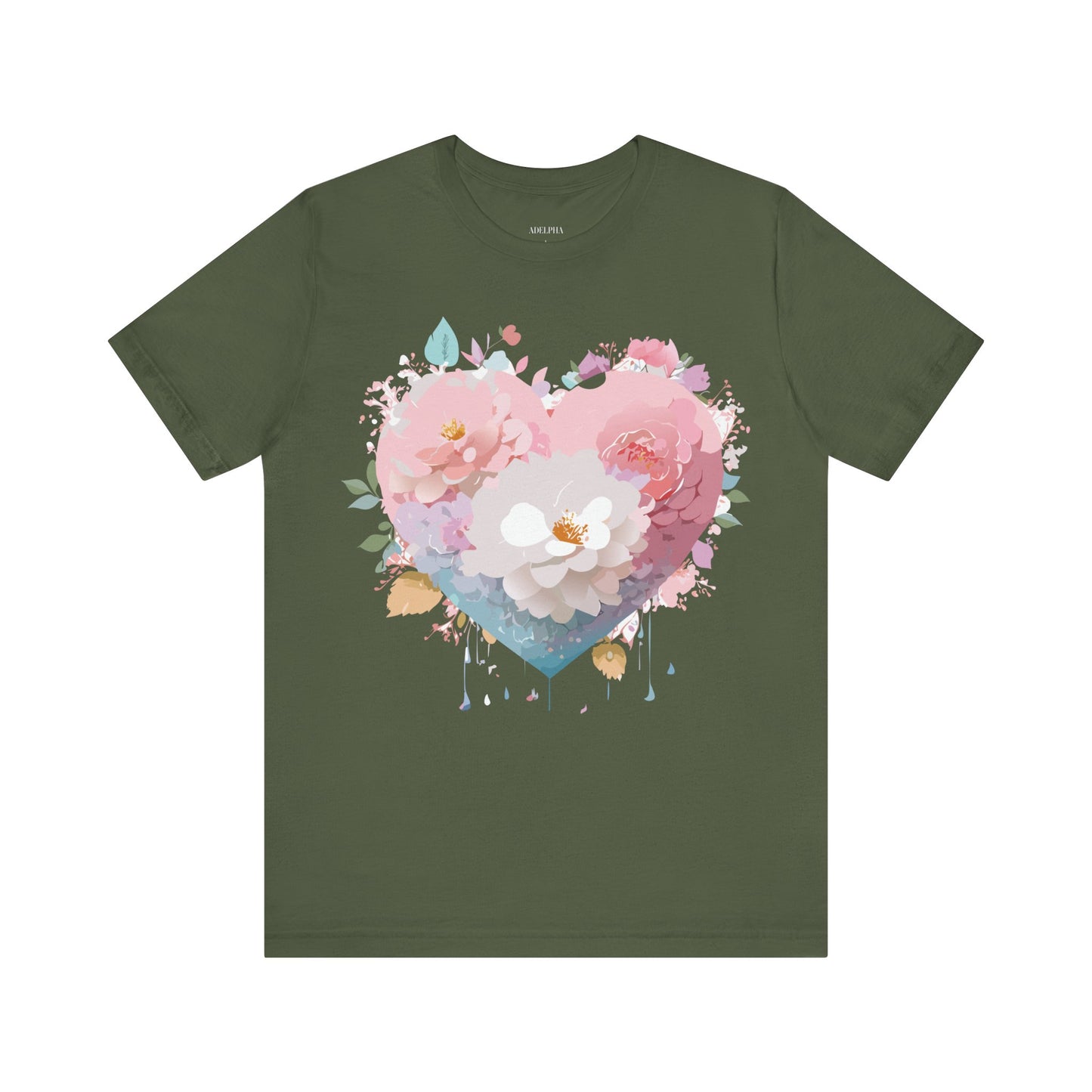 Natural Cotton Tee Shirt - Love Story Collection Printify