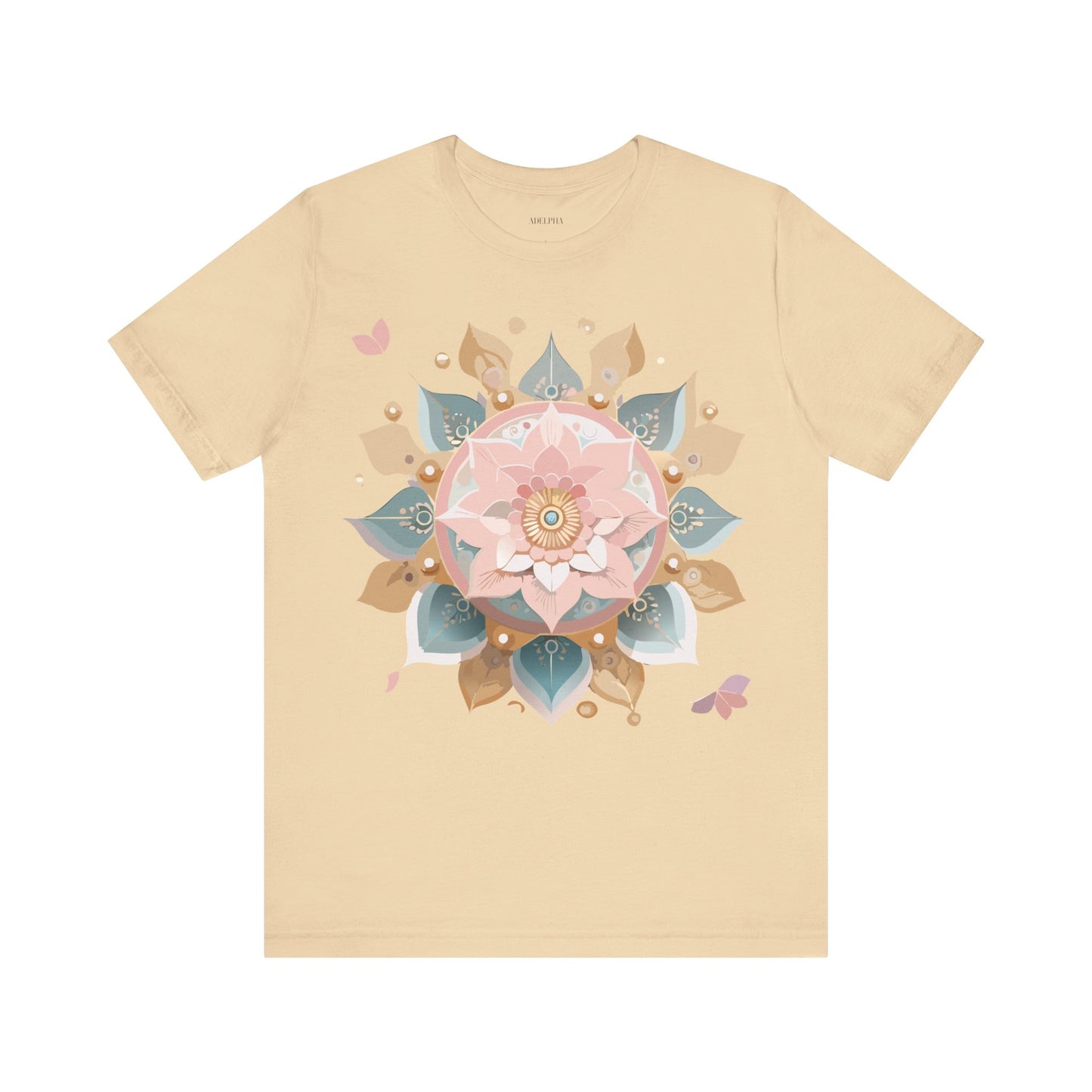 Natural Cotton Tee Shirt - Medallion Collection Printify