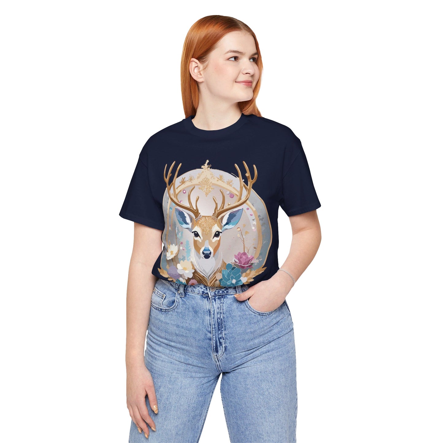 Natural Cotton Tee Shirt - Medallion Collection Printify