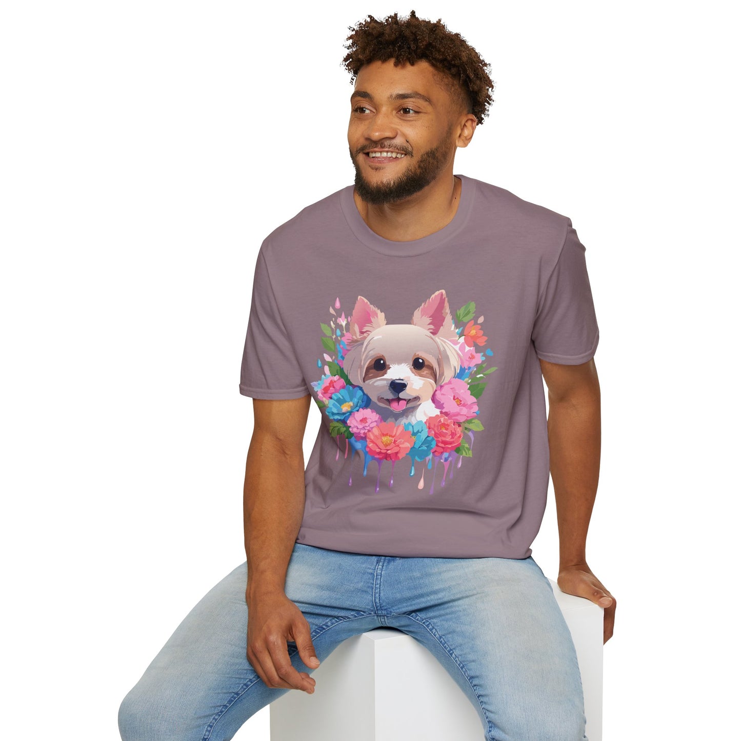 Dog Shirt, Shirt with Dog, Animal Tee, Shirt with Animals