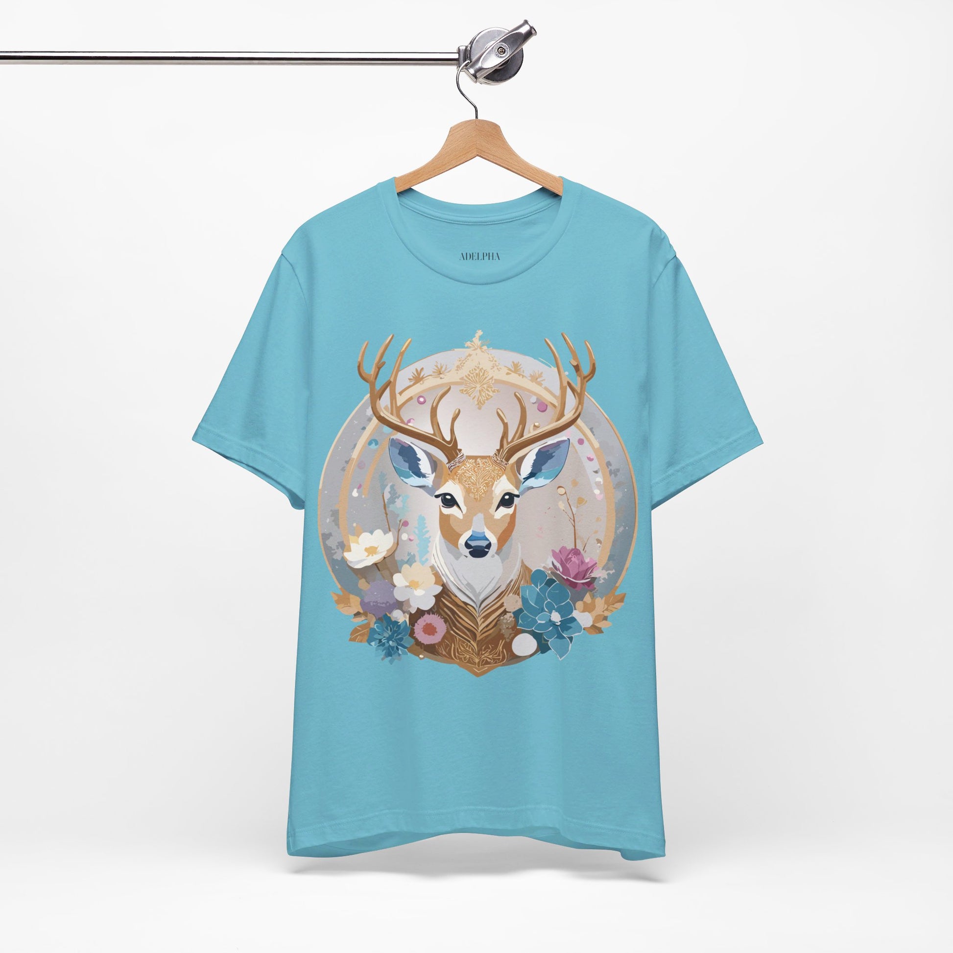 Natural Cotton Tee Shirt - Medallion Collection Printify