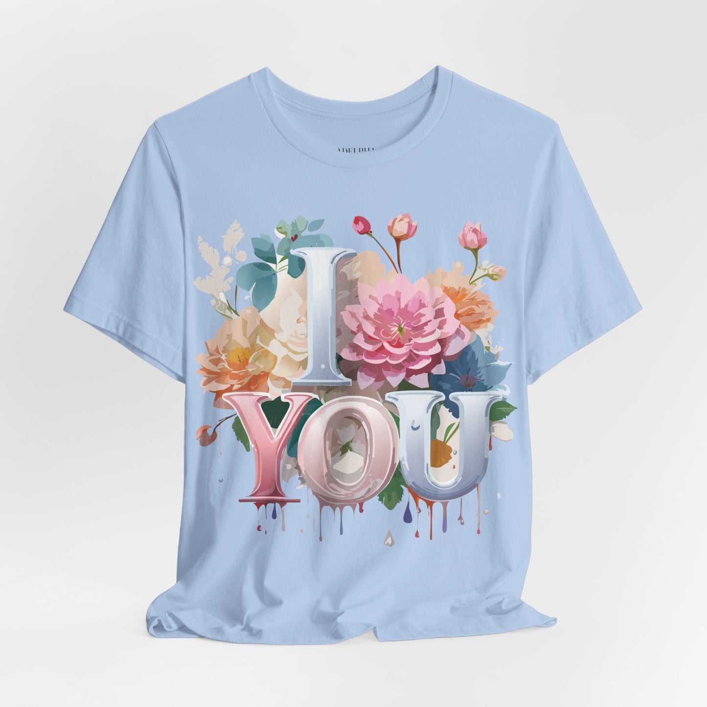 Natural Cotton Tee Shirt - Love story Collection Printify