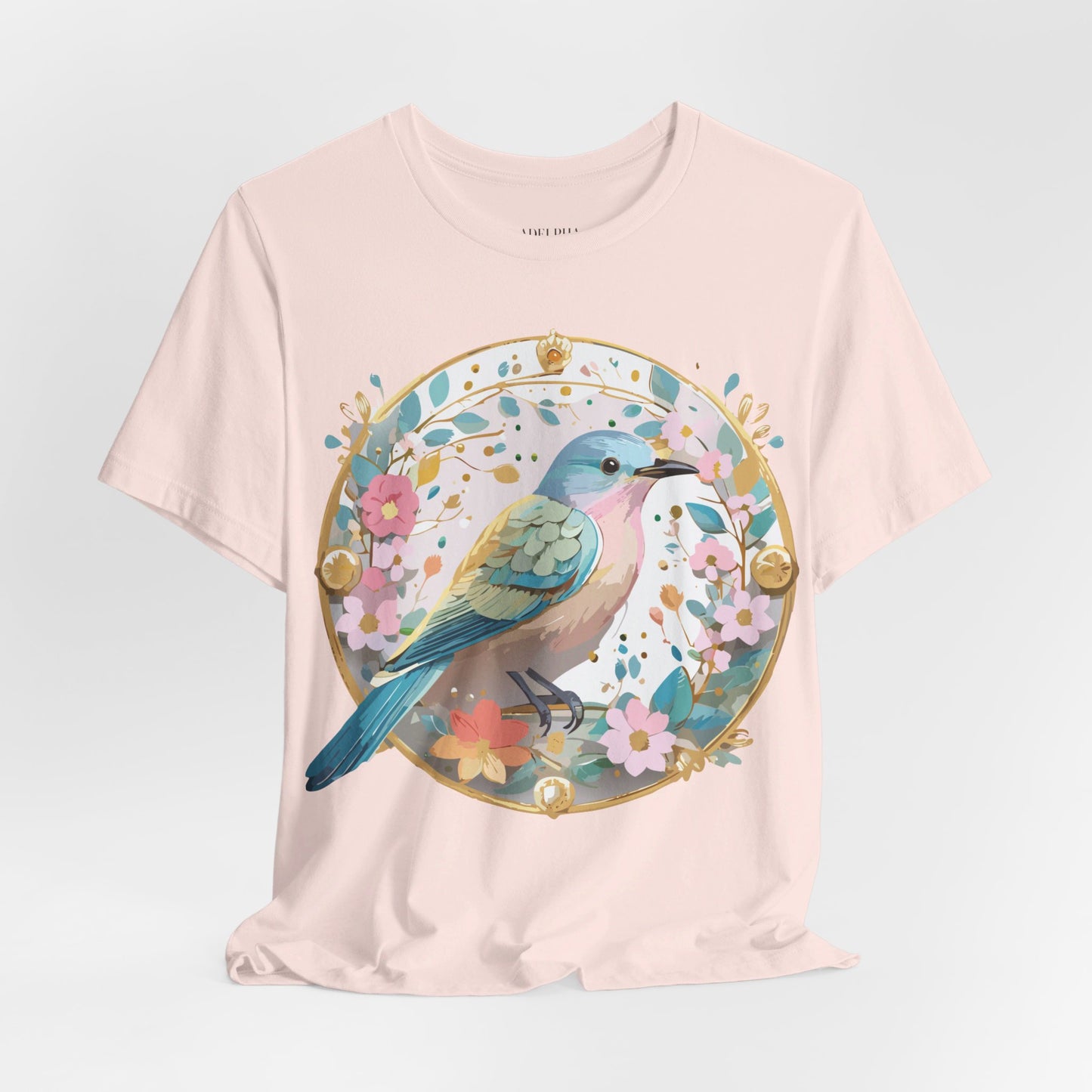 Natural Cotton Tee Shirt - Medallion Collection Printify