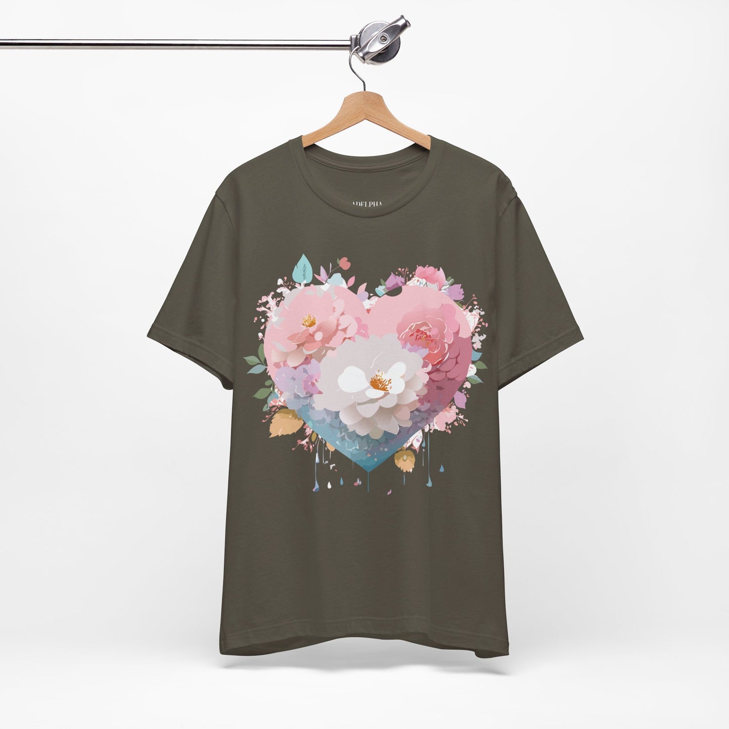 Natural Cotton Tee Shirt - Love Story Collection Printify