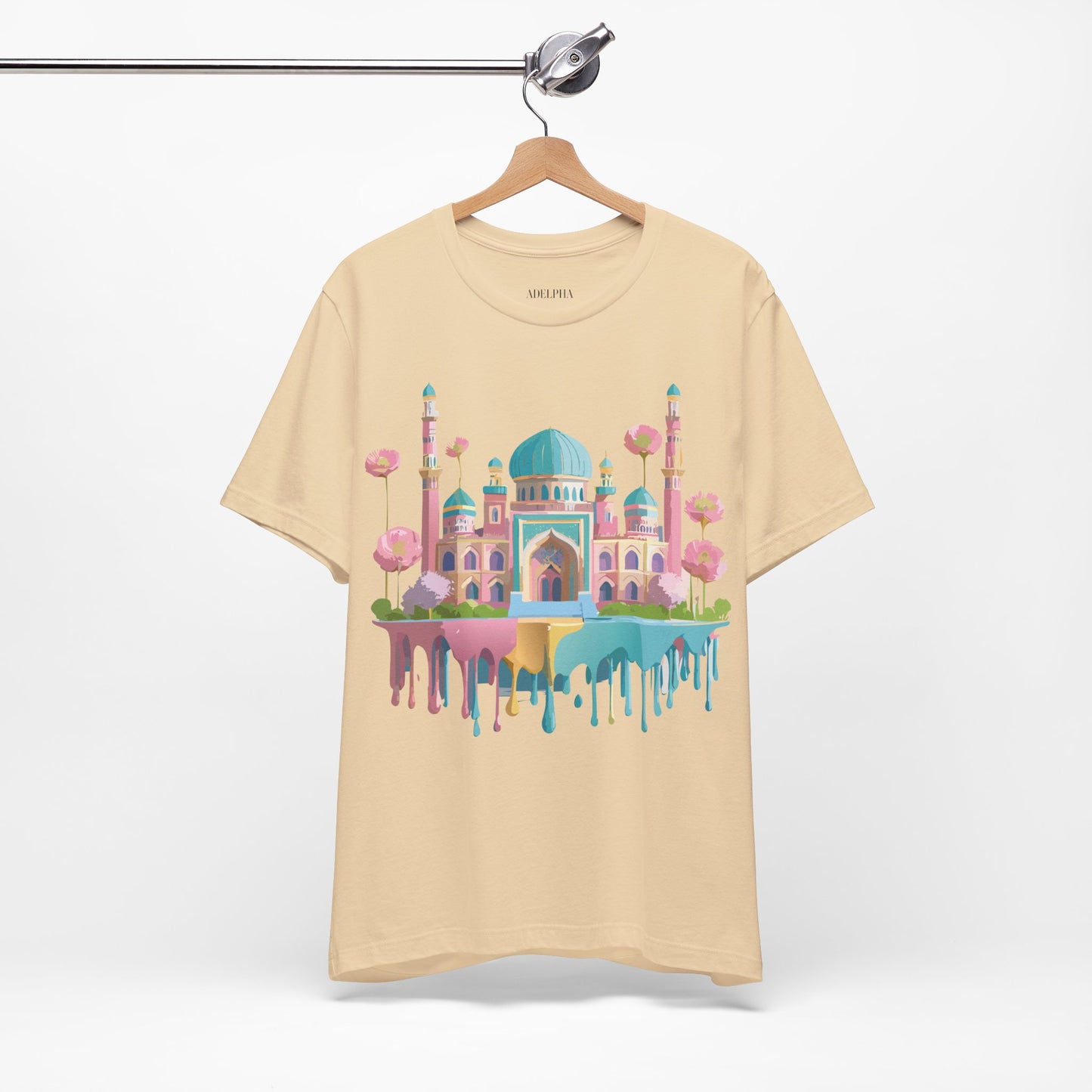 Natural Cotton Tee Shirt - Tashkent, Uzbekistan Printify
