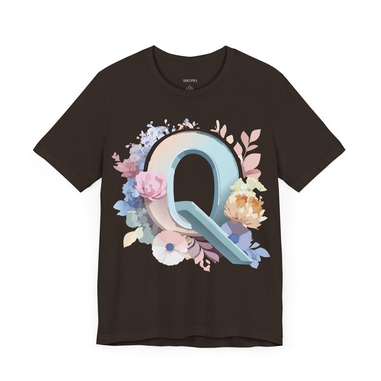 Letter Shirt, Letter Q Shirt - ADELPHA