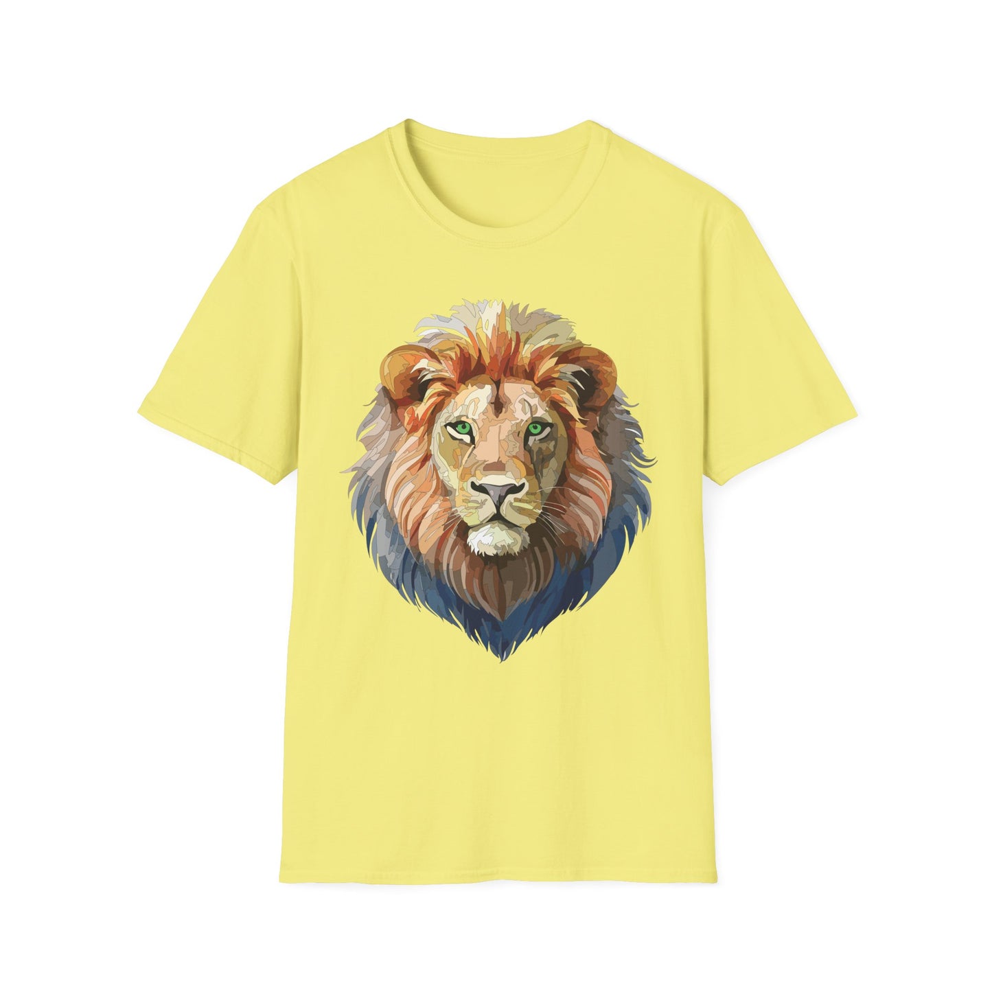 Lion Shirt, Shirt with Lion, Floral Lion Tee, Shirt with Animals