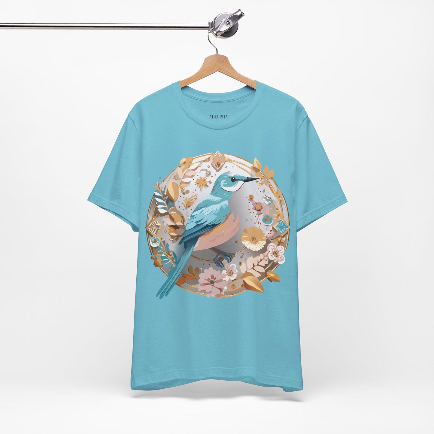 Natural Cotton Tee Shirt - Medallion Collection Printify