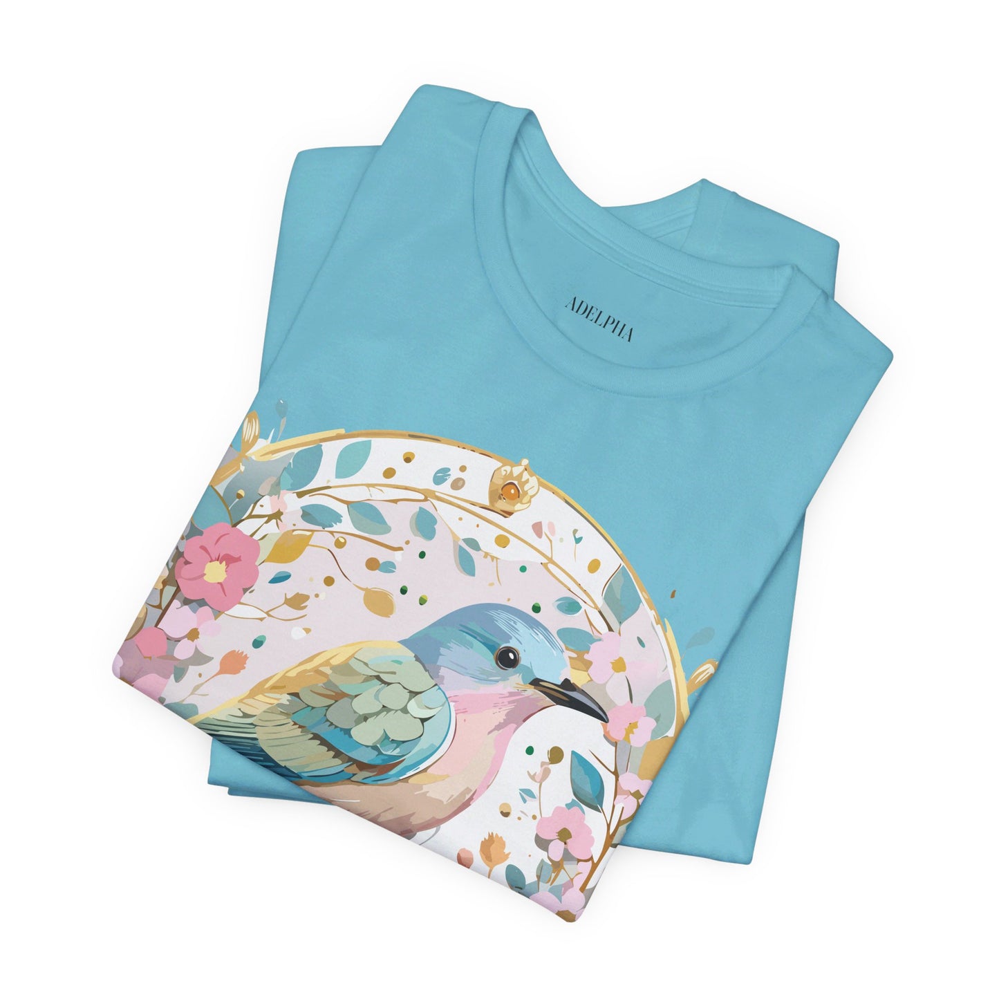 Natural Cotton Tee Shirt - Medallion Collection Printify
