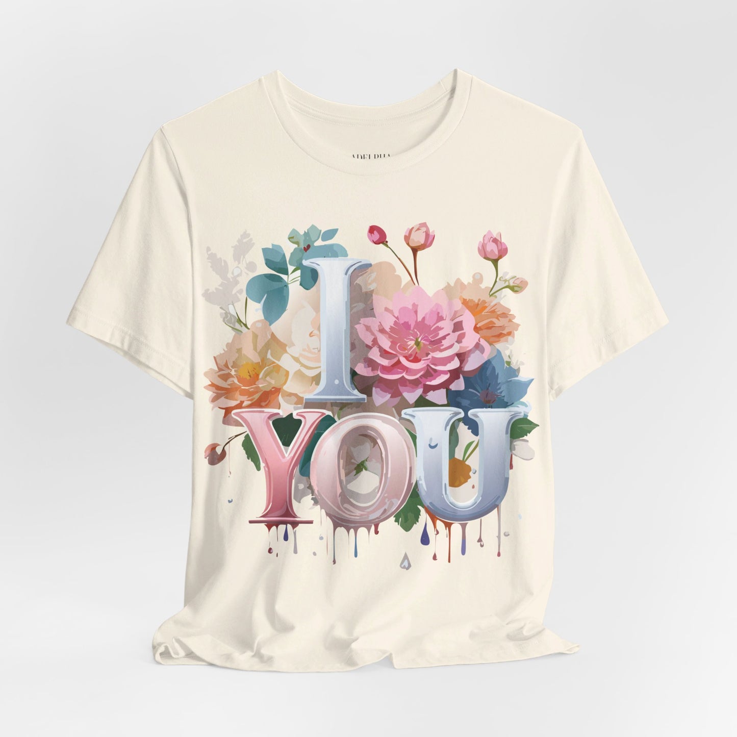 Natural Cotton Tee Shirt - Love story Collection Printify