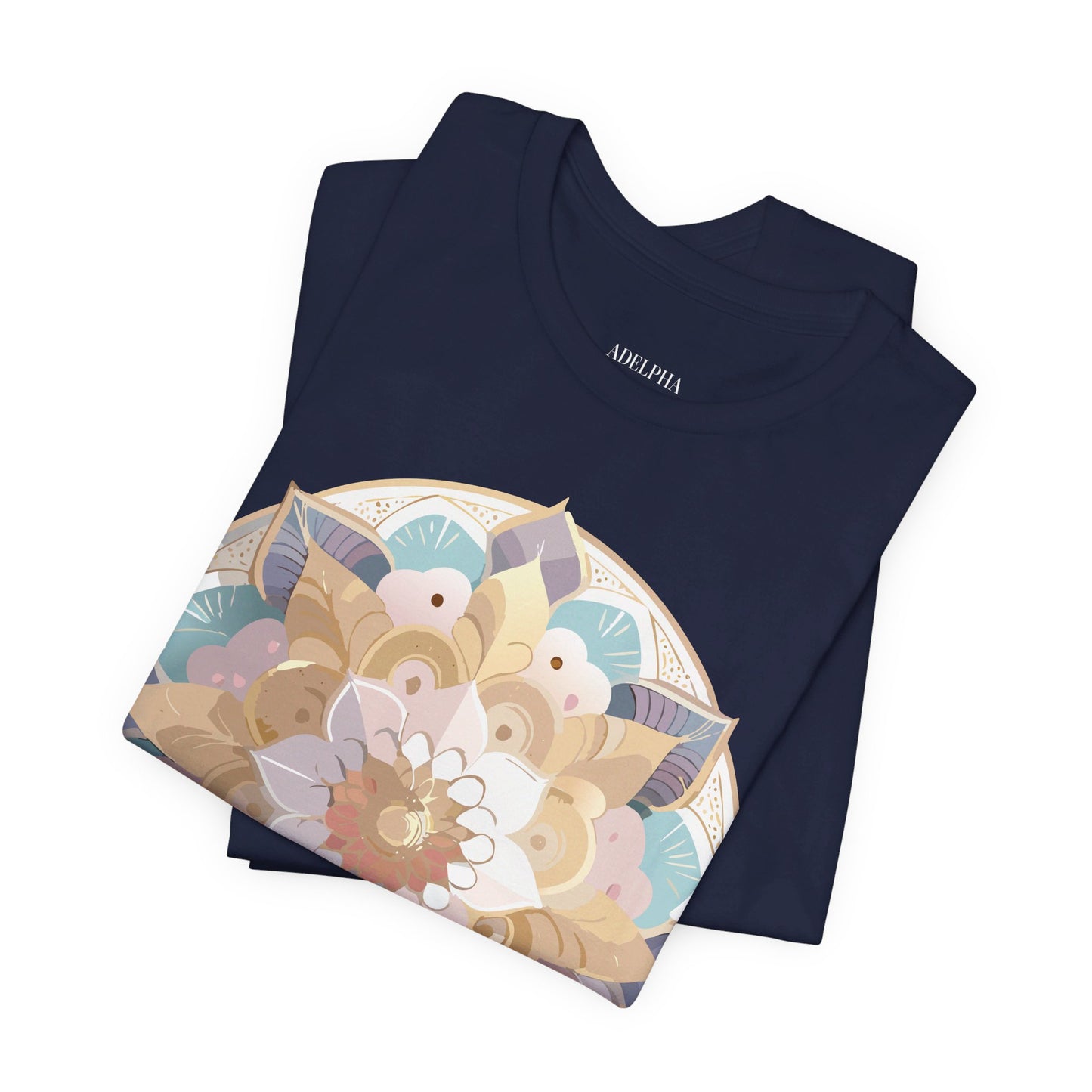 Natural Cotton Tee Shirt - Medallion Collection Printify