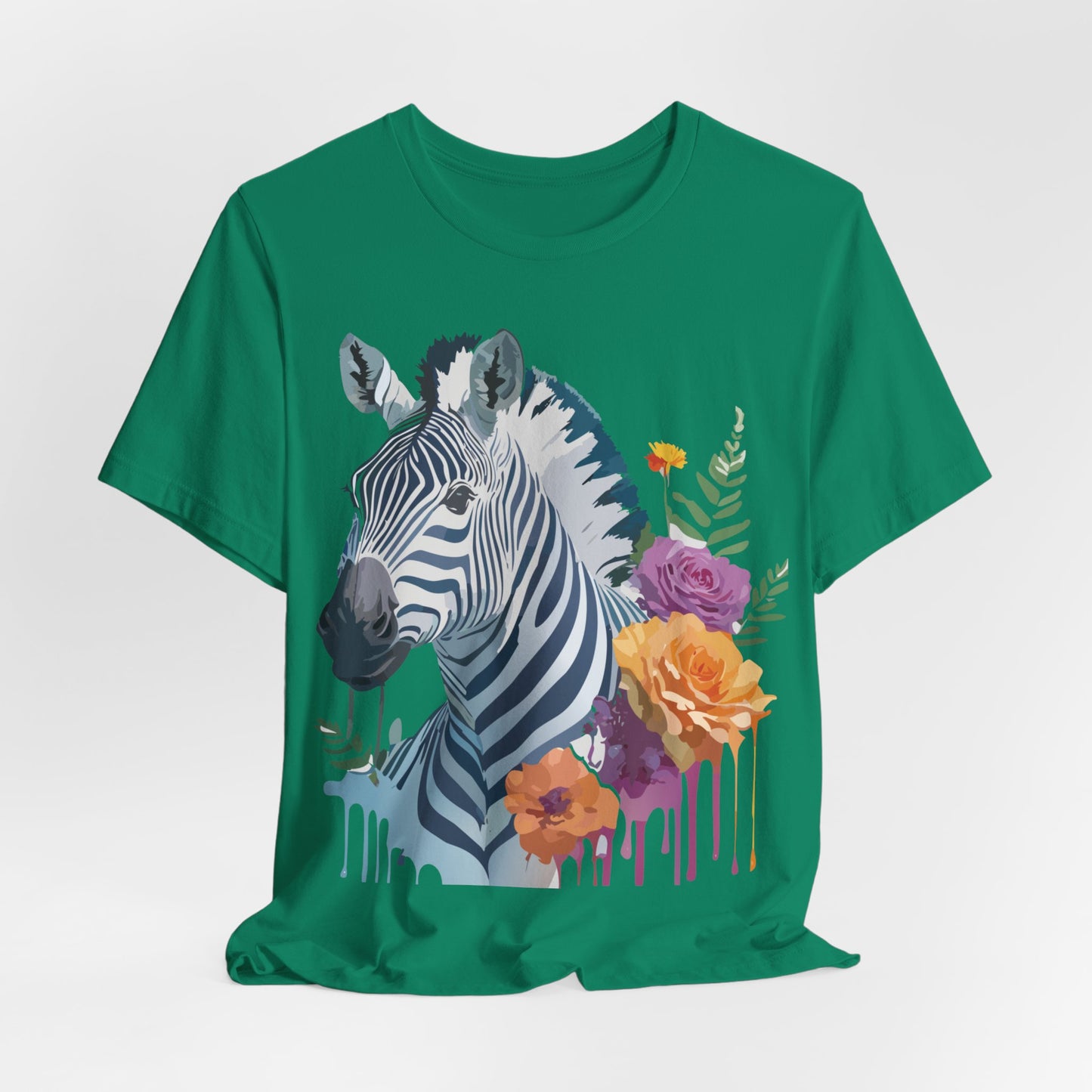 Shirt with Animals | Zebra Printify