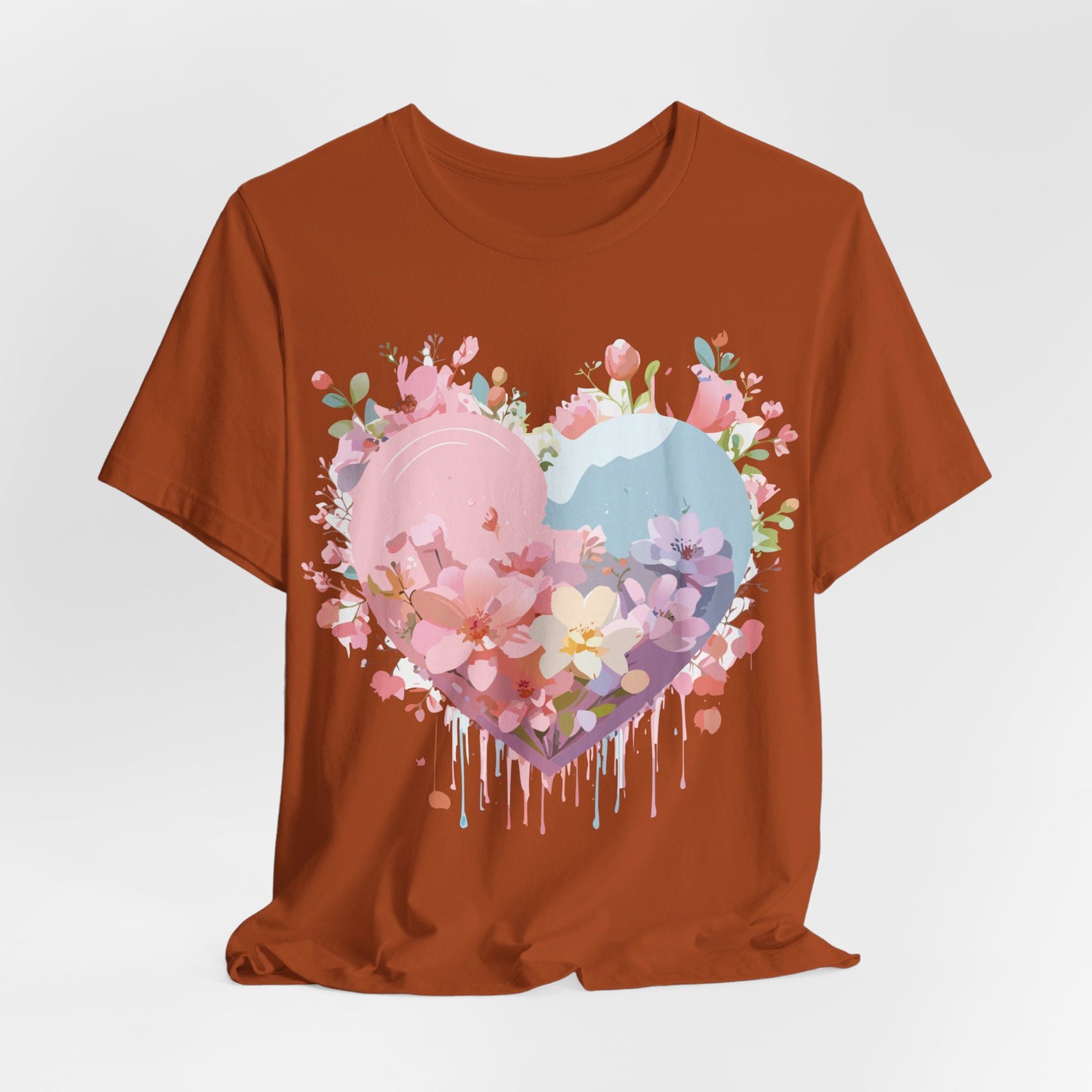 Natural Cotton Tee Shirt - Love Story Collection Printify