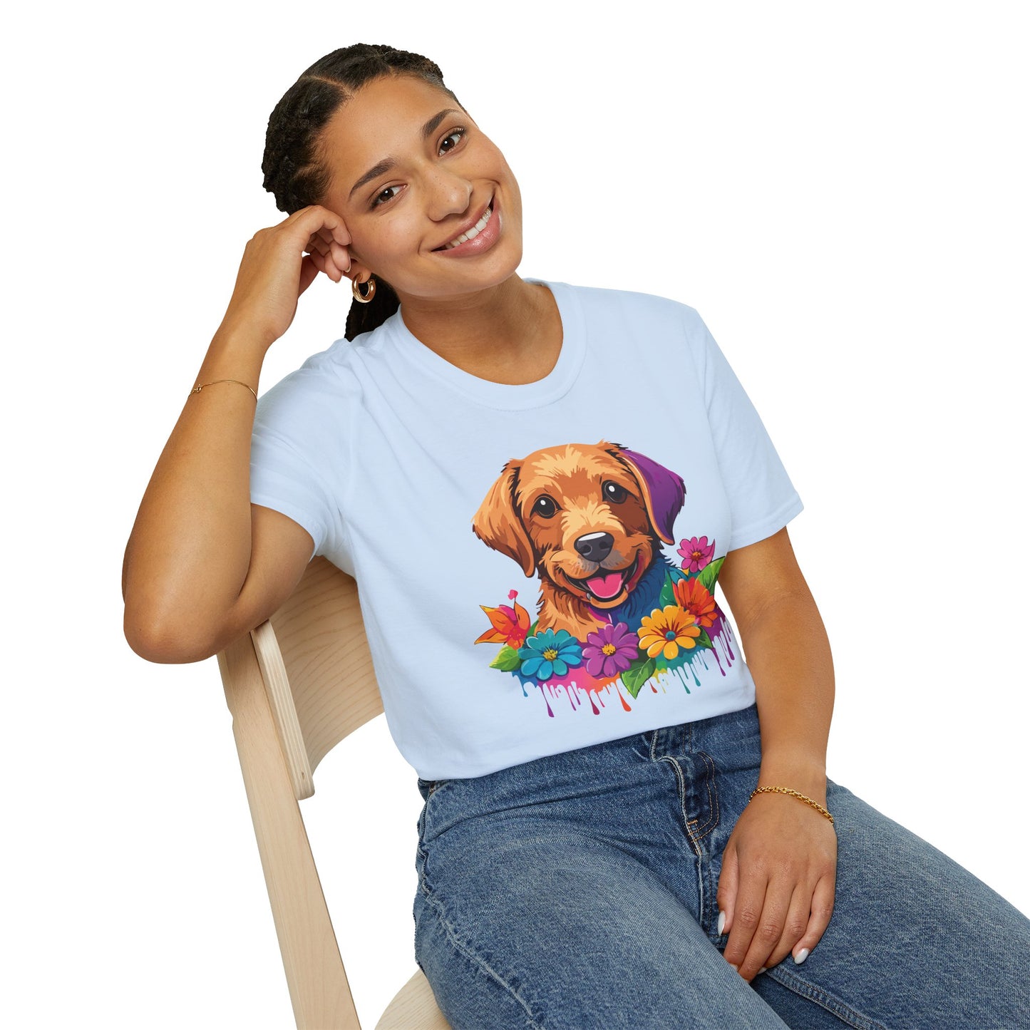 Dog Shirt, Shirt with Dog, Animal Tee, Shirt with Animals