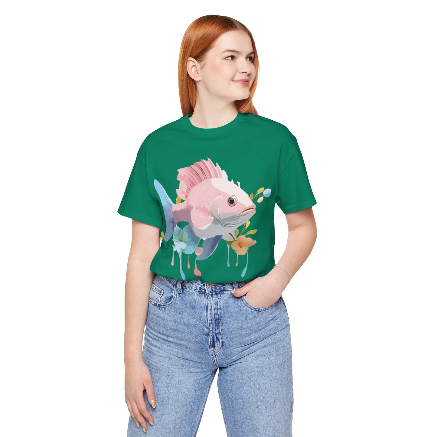 Shirt with Animals | Fish Printify