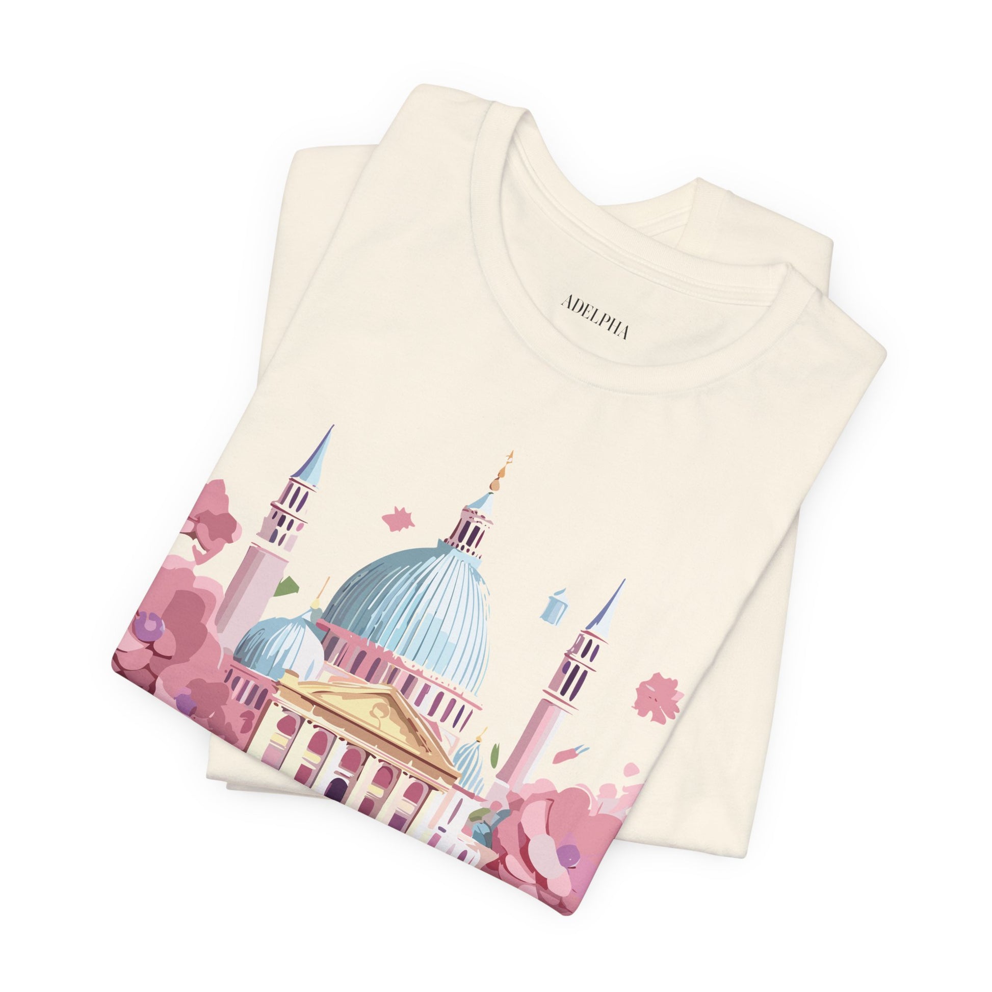 Natural Cotton Tee Shirt - Beautiful Places Collection - Venice Printify