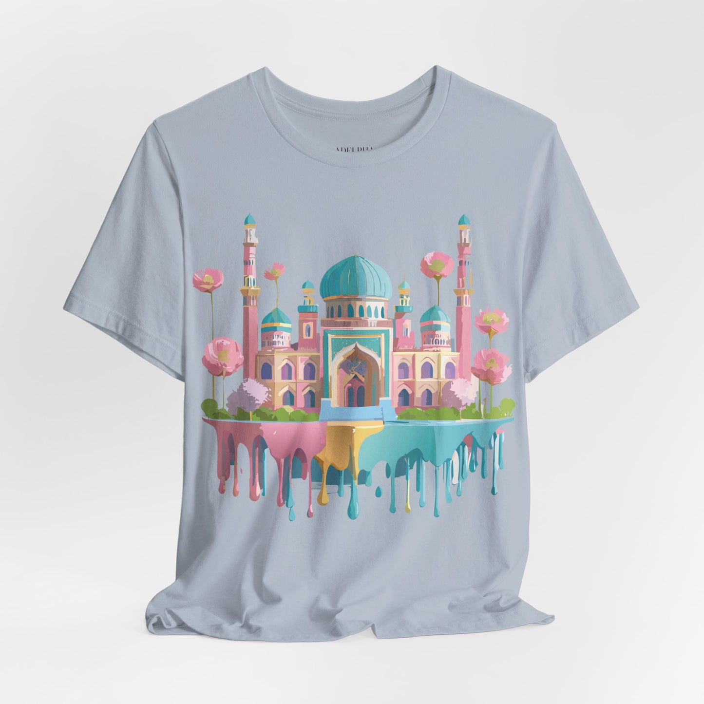 Natural Cotton Tee Shirt - Tashkent, Uzbekistan Printify