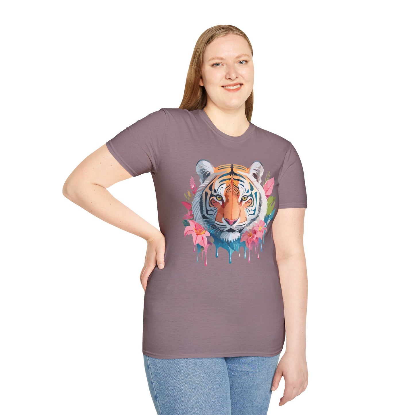 Tiger Shirt, Shirt with Tiger, Animal Tee, Shirt with Animals