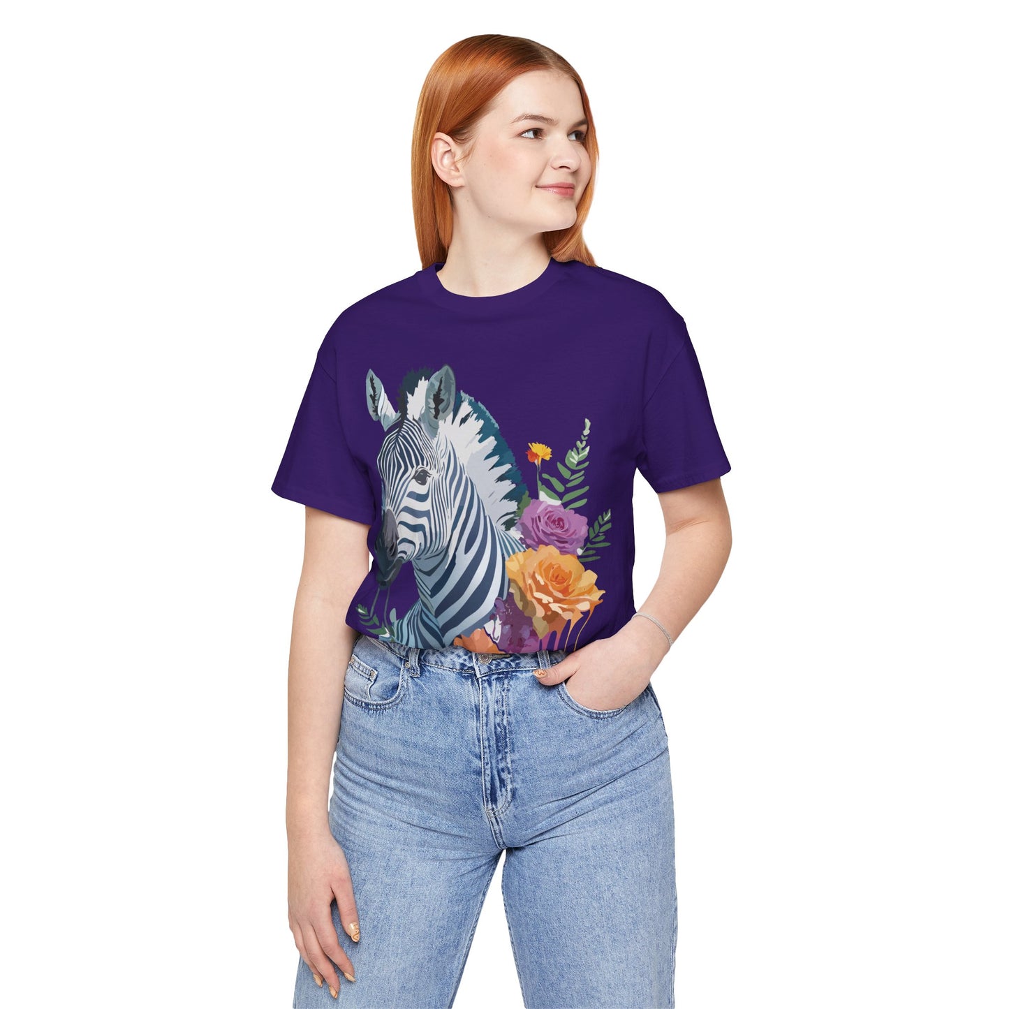 Shirt with Animals | Zebra Printify