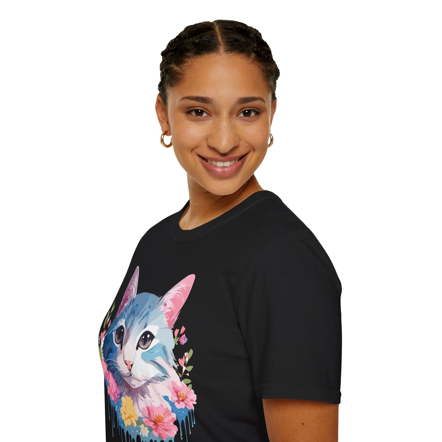 Cat Shirt, Shirt with Cat, Cats Tee, Kitten Tee