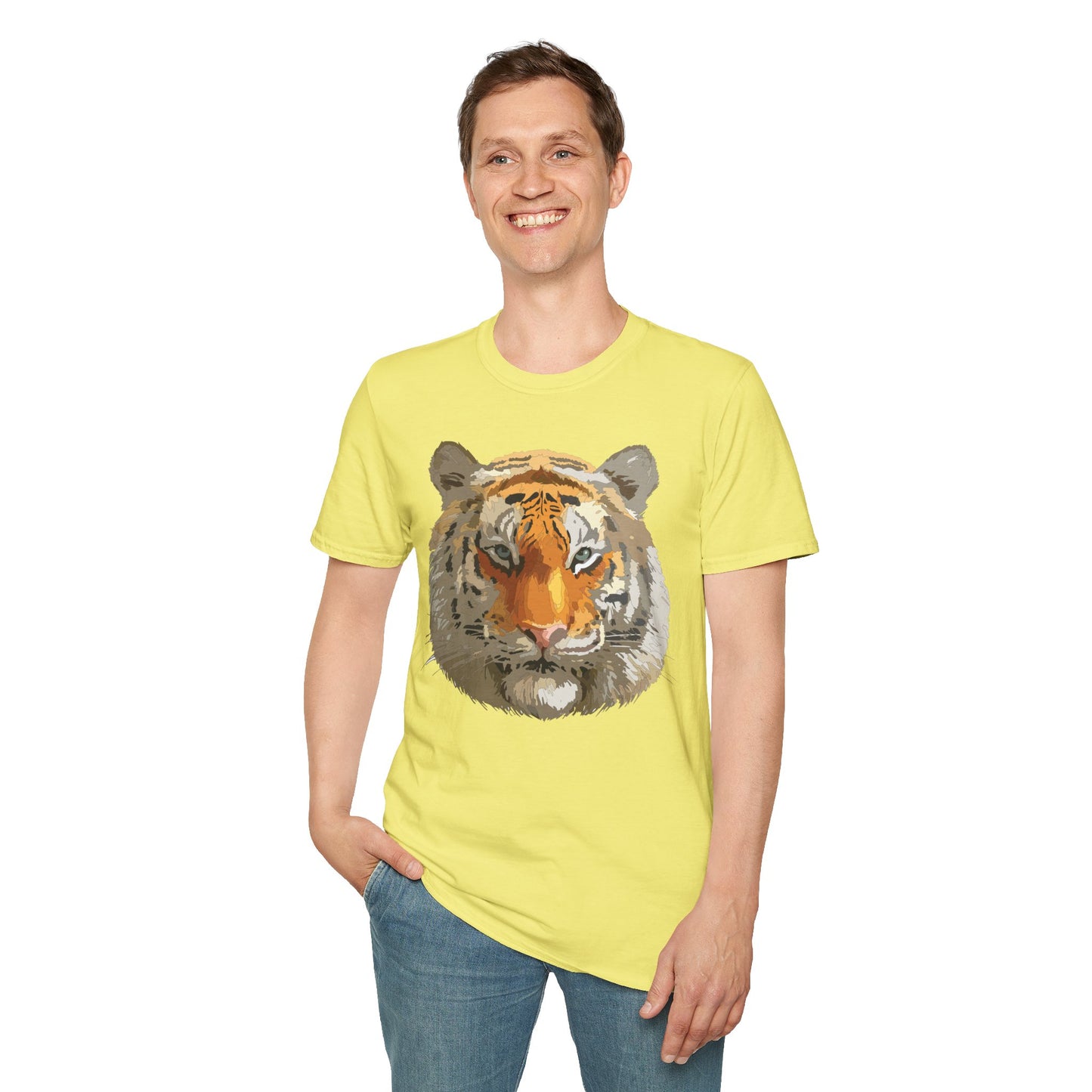 Tiger Shirt, Shirt with Tiger, Animal Tee, Shirt with Animals
