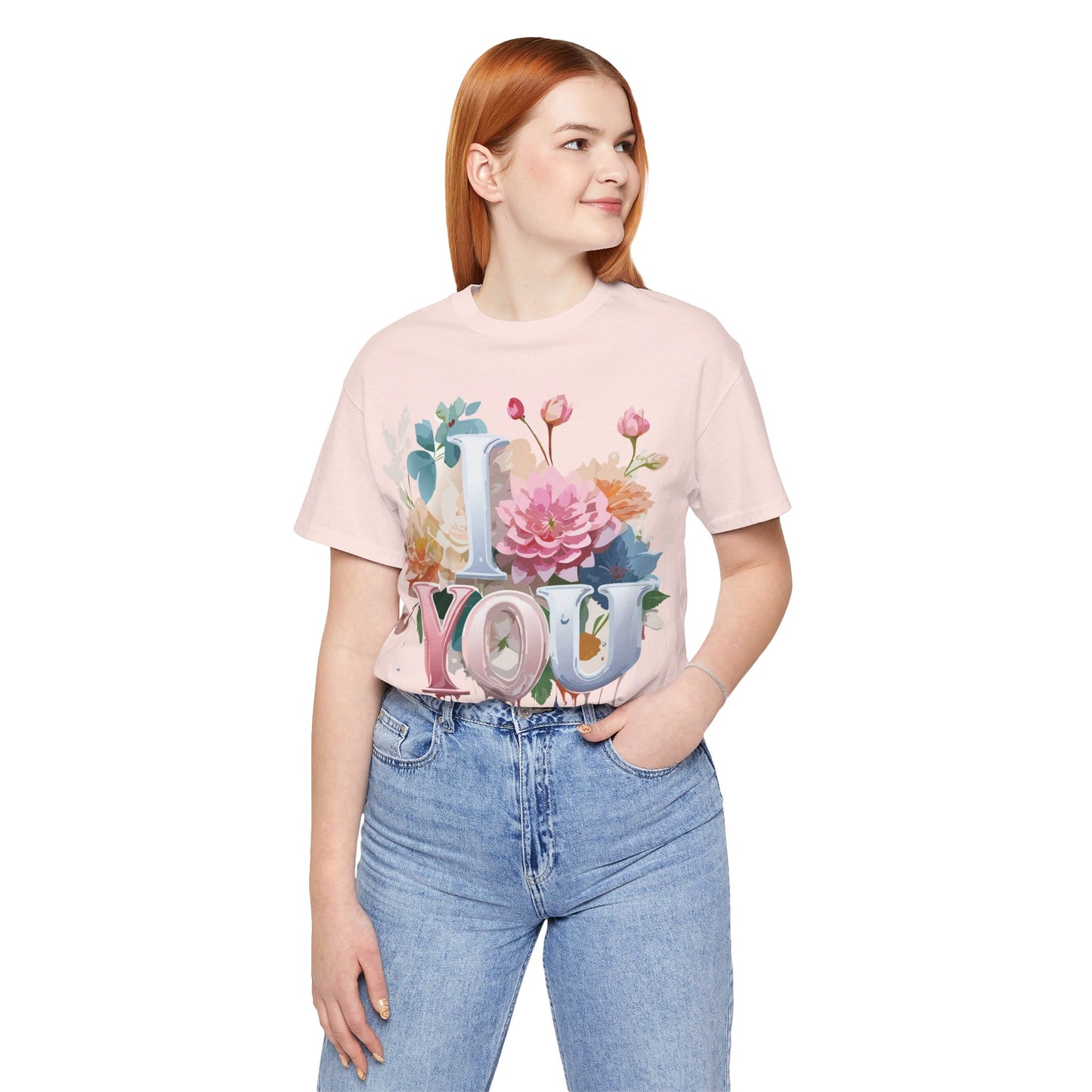 Natural Cotton Tee Shirt - Love story Collection Printify