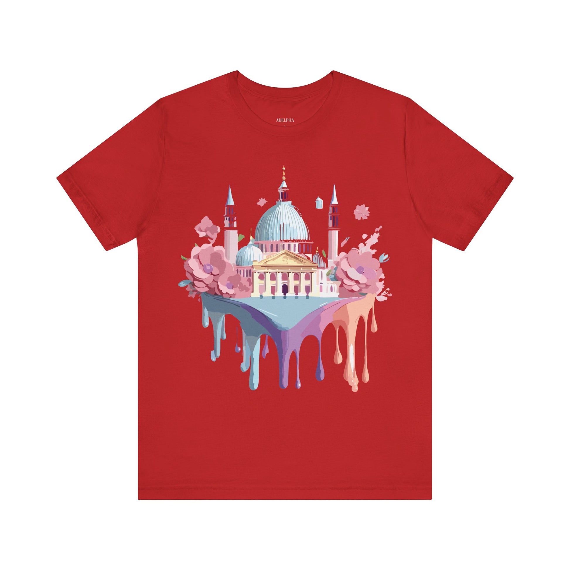 Natural Cotton Tee Shirt - Beautiful Places Collection - Venice Printify