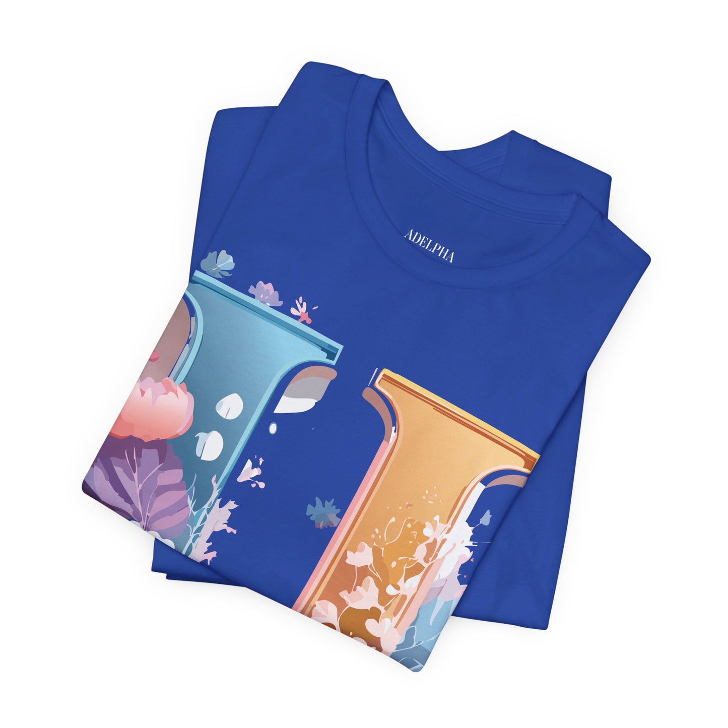 Natural Cotton Tee Shirt - Letters Collection - U Printify