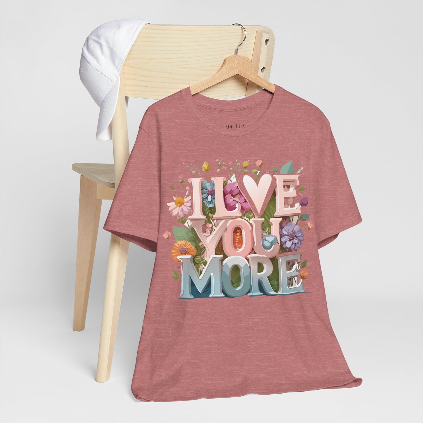 Natural Cotton Tee Shirt - Love story Collection Printify