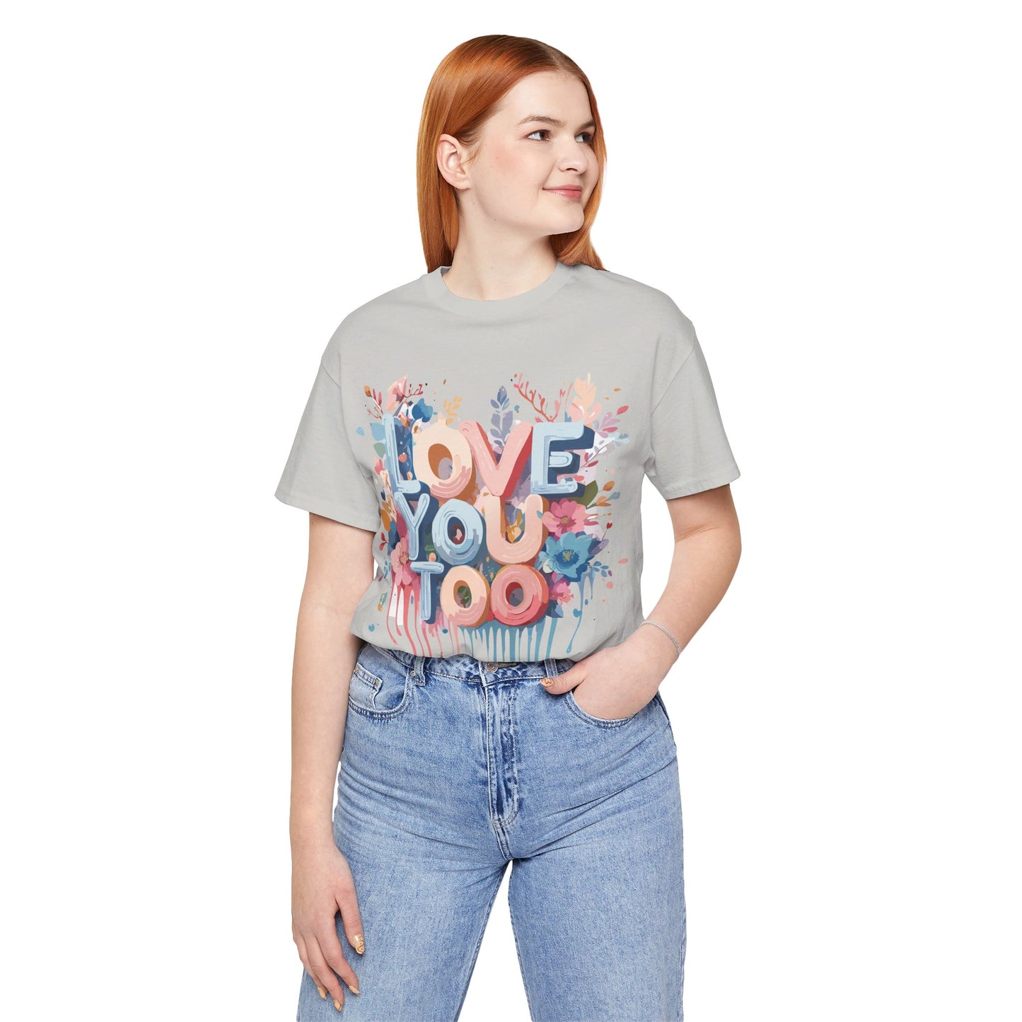 Natural Cotton Tee Shirt - Love story Collection Printify