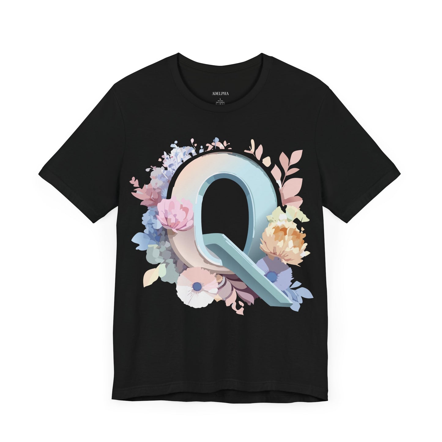 Letter Shirt, Letter Q Shirt - ADELPHA
