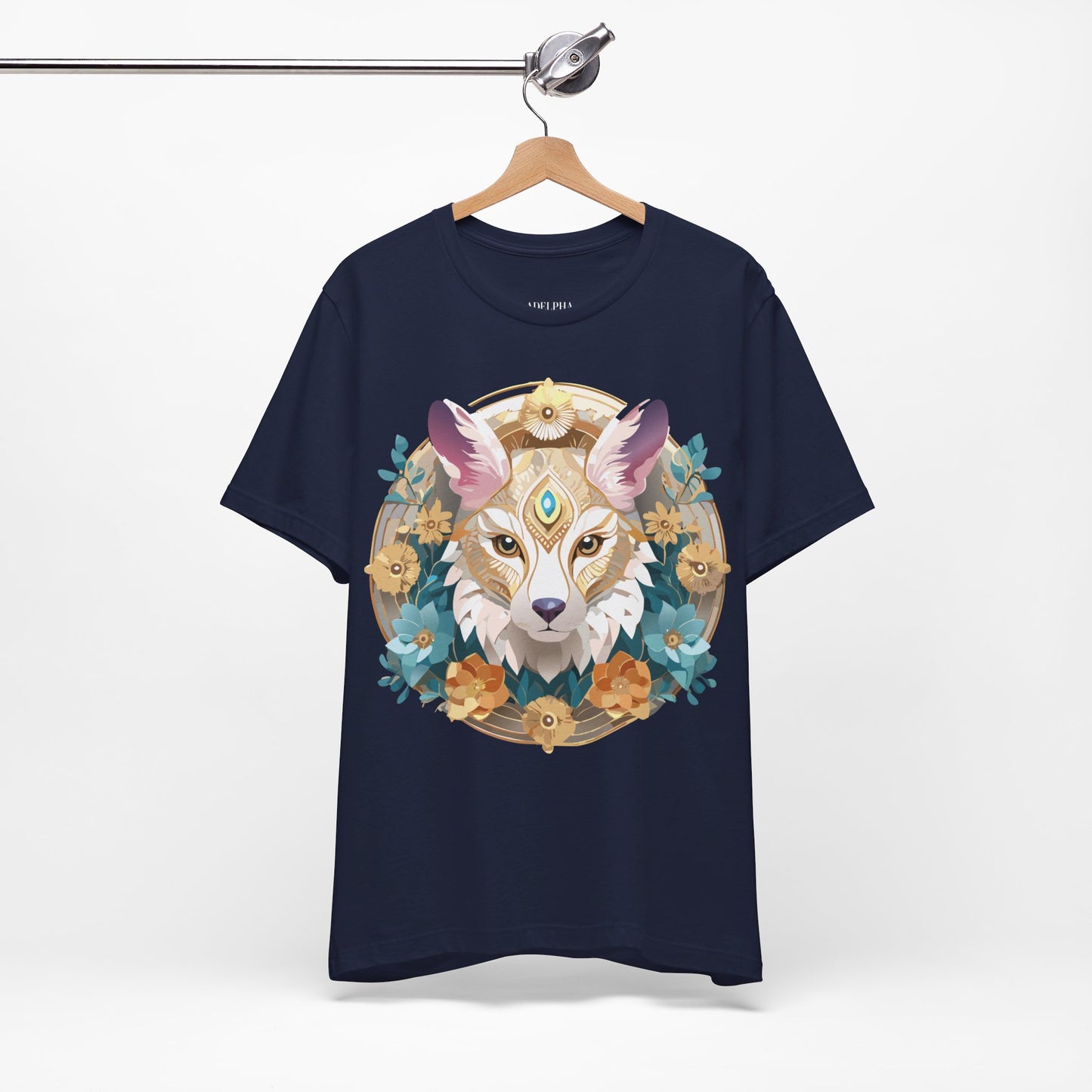Natural Cotton Tee Shirt - Medallion Collection Printify