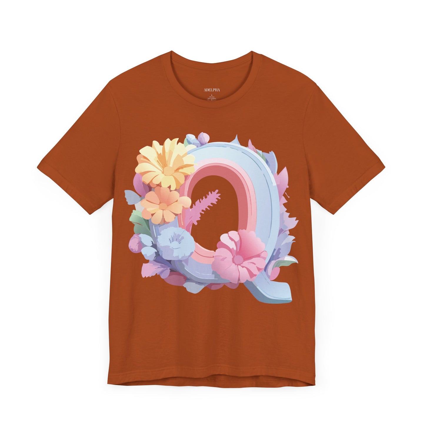 Letter Shirt, Letter Q Shirt - ADELPHA