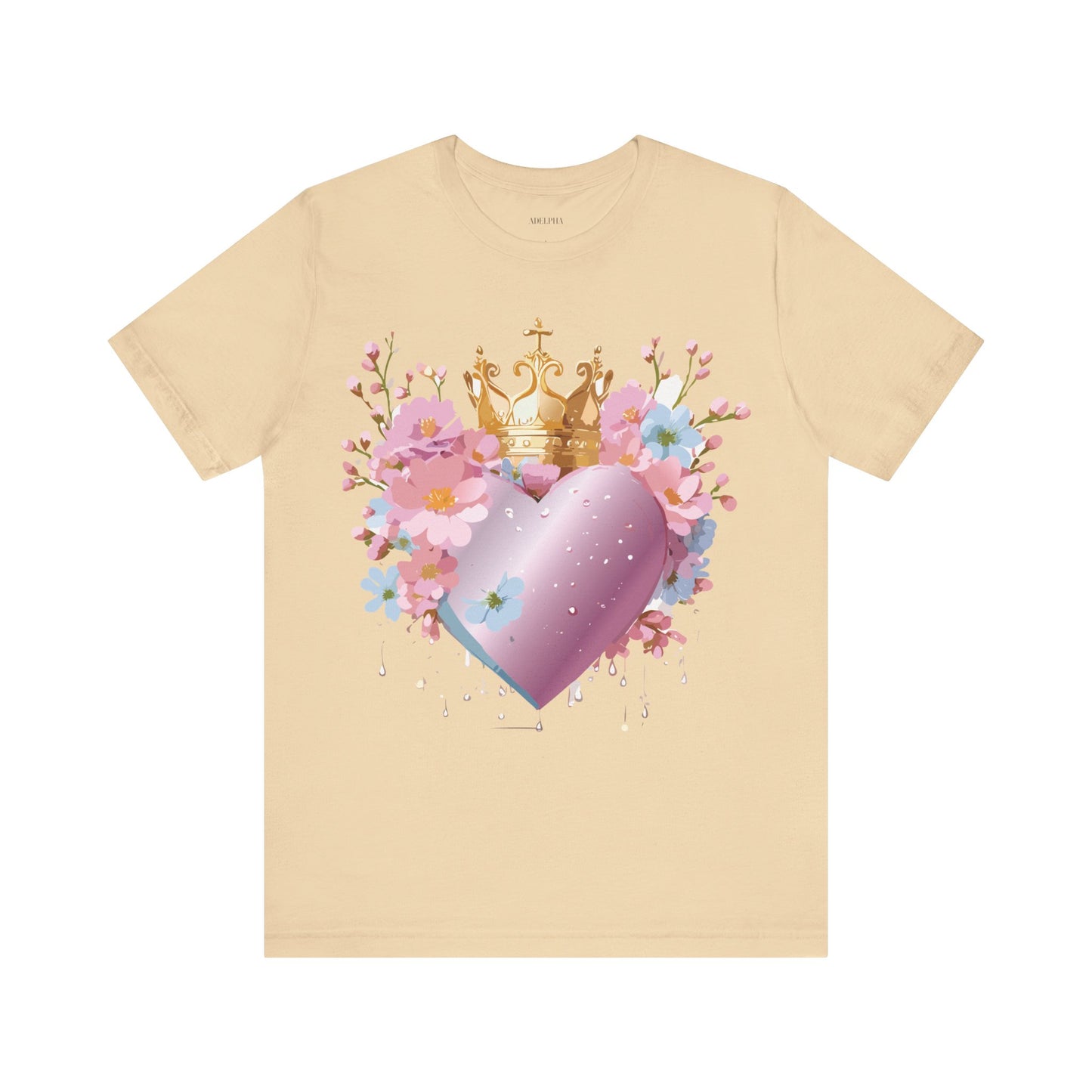 Natural Cotton Tee Shirt - Love story Collection Printify