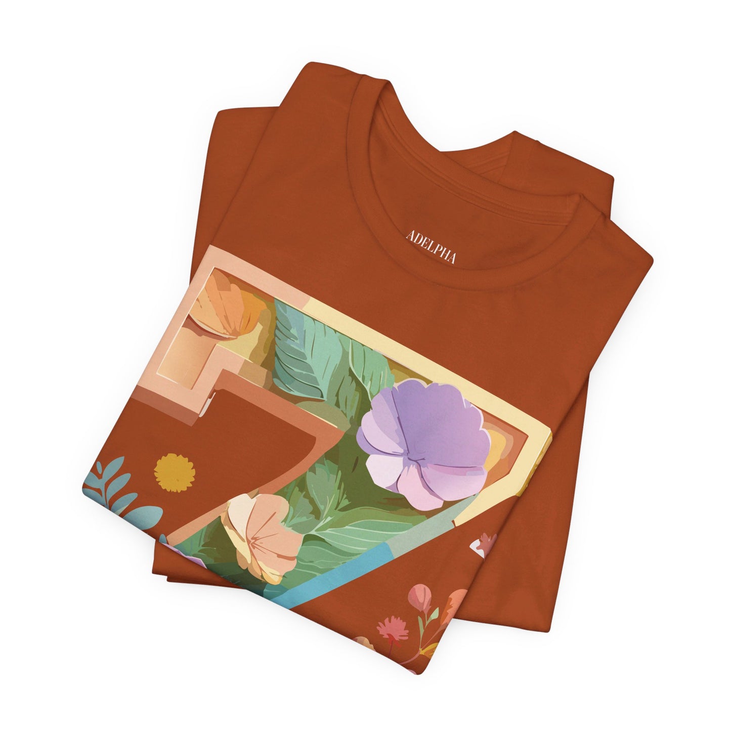 Natural Cotton Tee Shirt - Letters Collection - Z Printify
