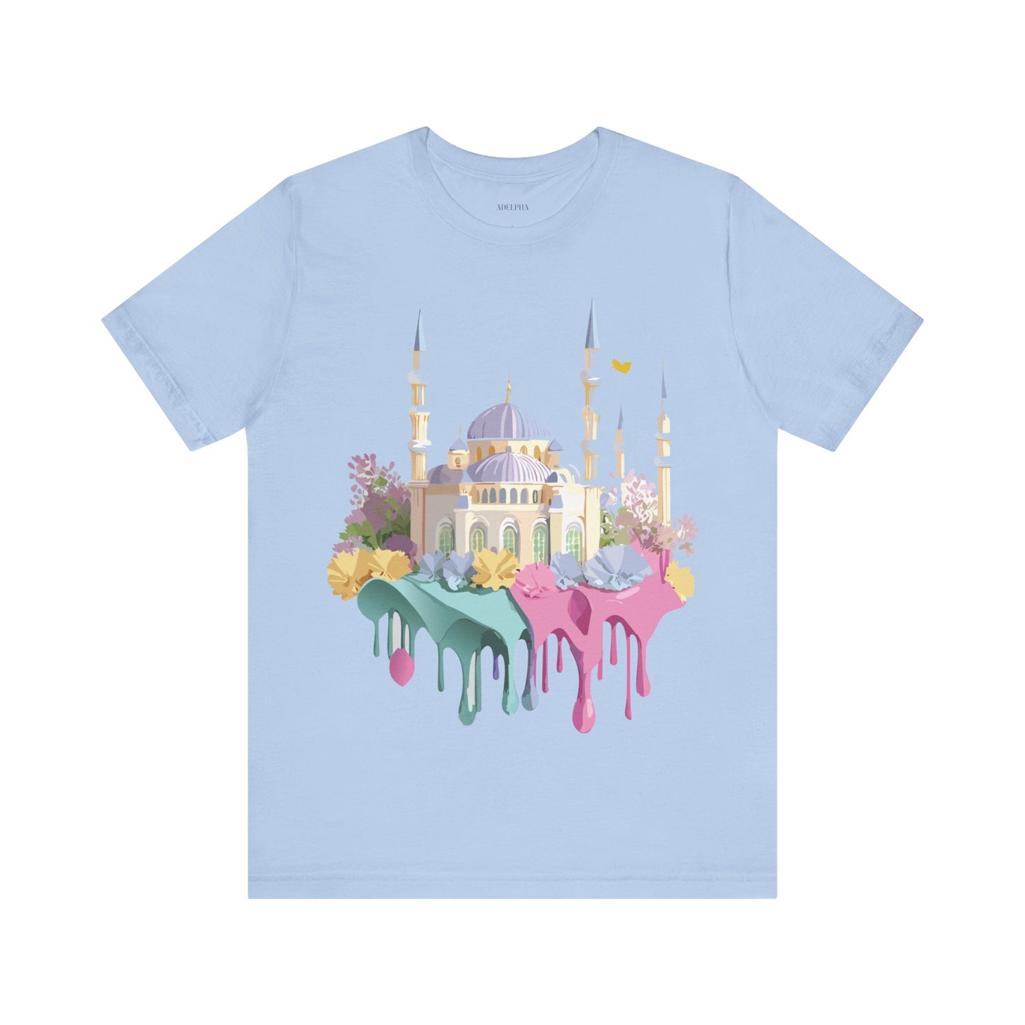 Natural Cotton Tee Shirt - Istanbul, Turkey Printify
