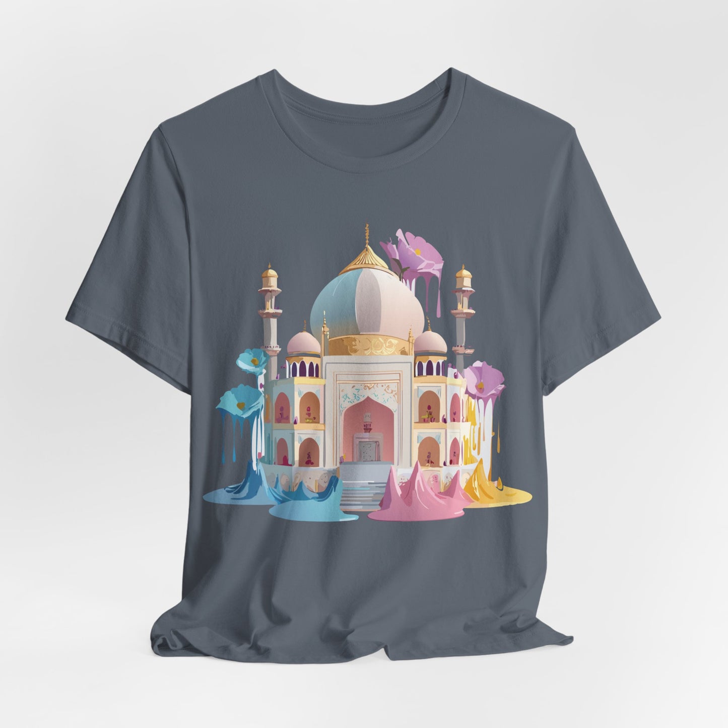 Natural Cotton Tee Shirt - Bukhara, Uzbekistan Printify