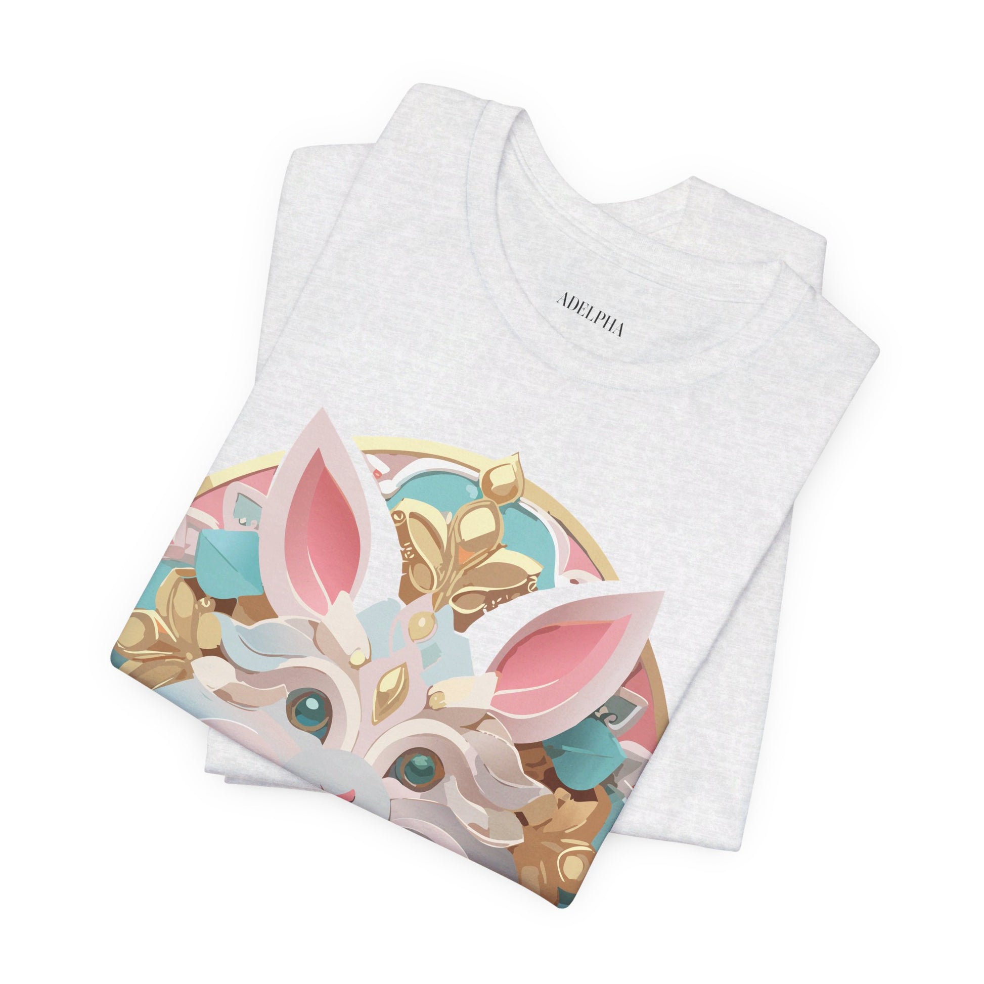Natural Cotton Tee Shirt - Medallion Collection Printify