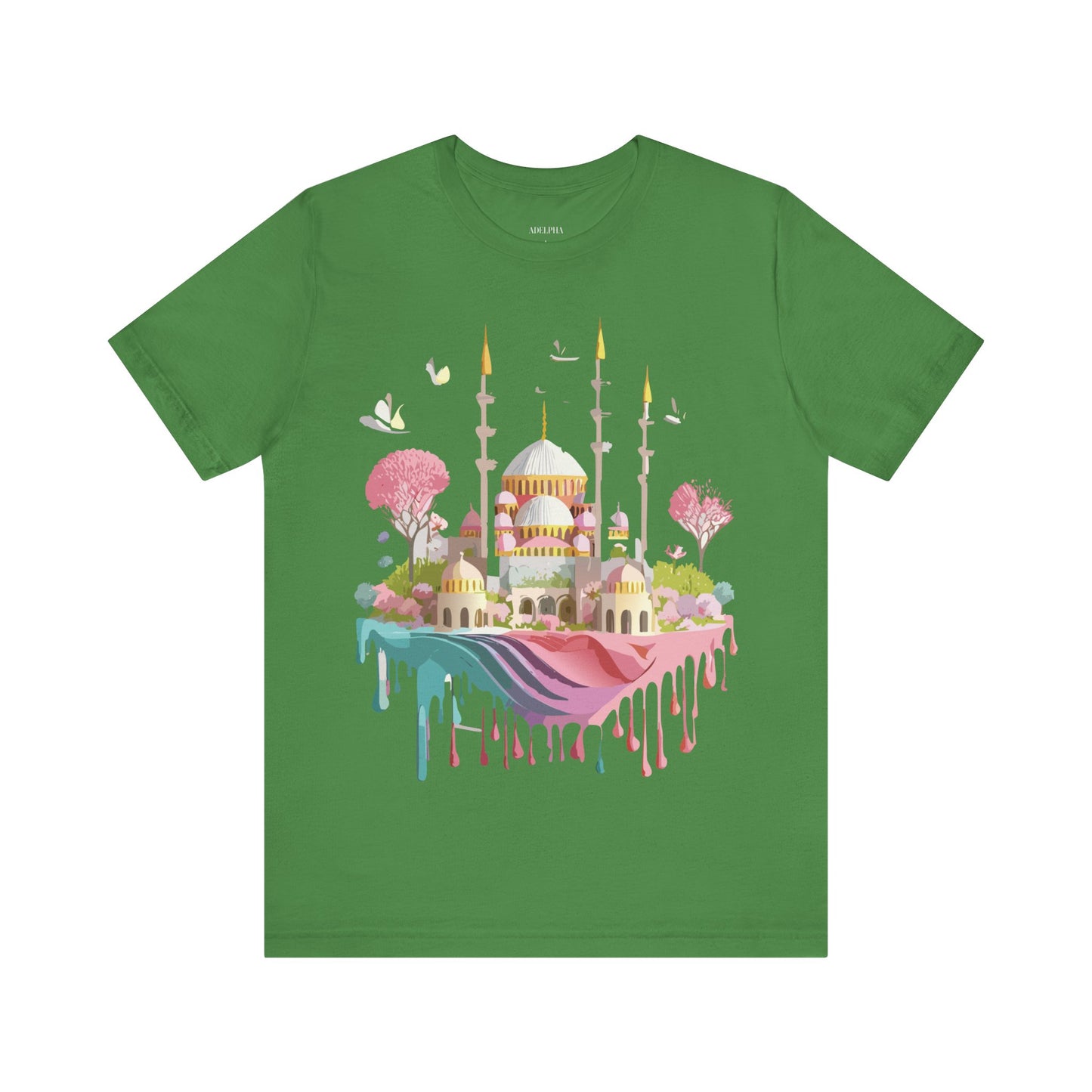 Natural Cotton Tee Shirt - Istanbul, Turkey Printify