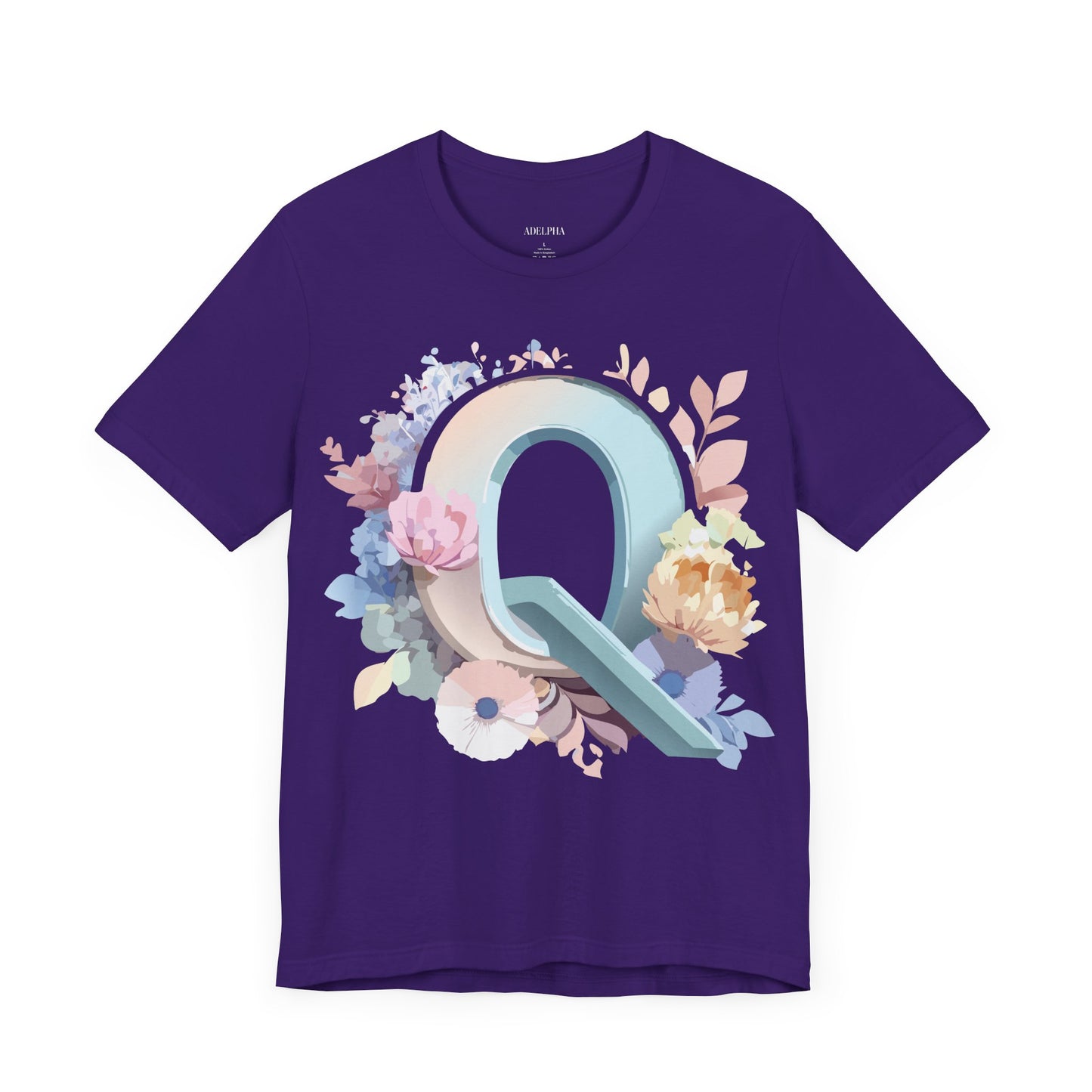 Letter Shirt, Letter Q Shirt - ADELPHA
