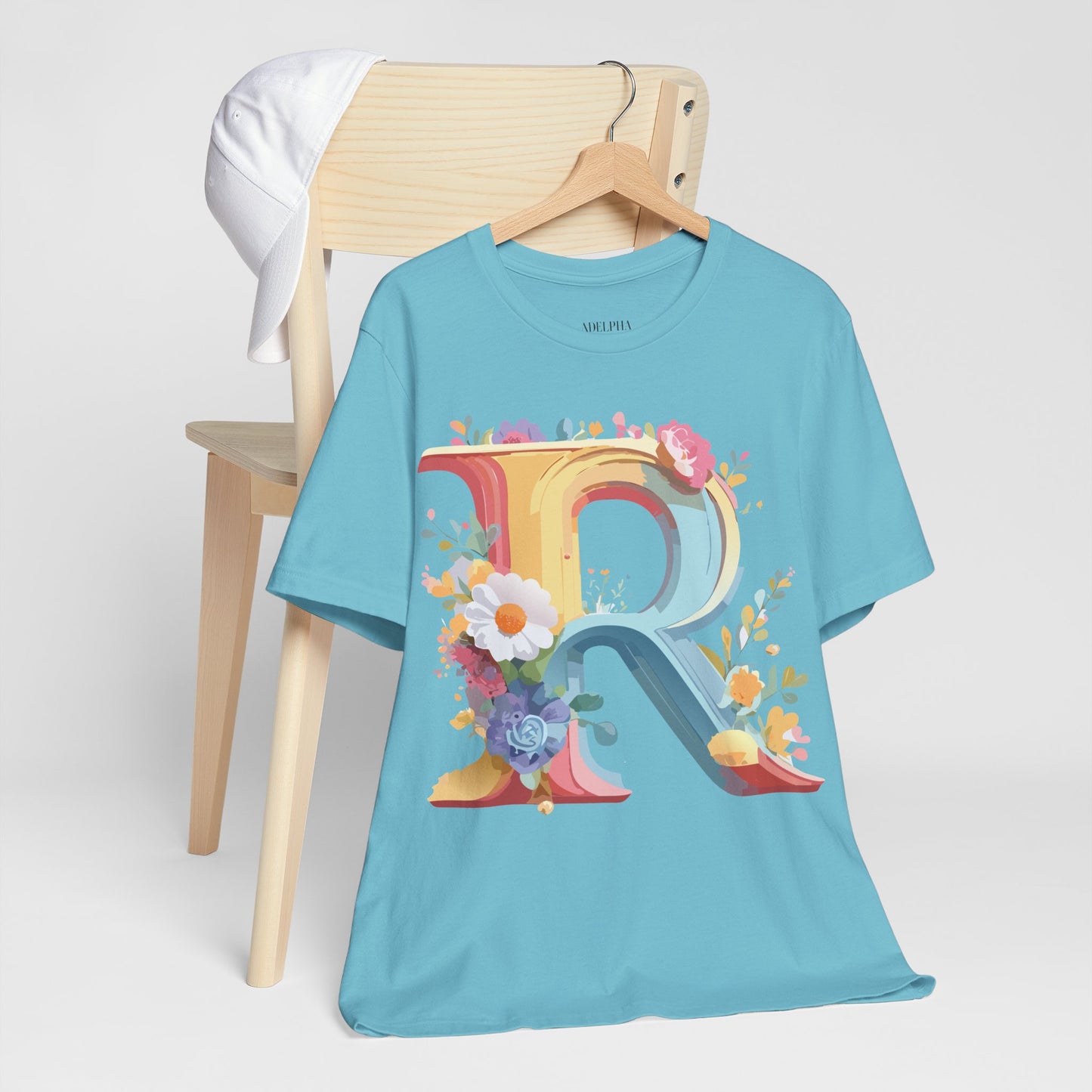 Letter Shirt, Letter R Shirt - ADELPHA