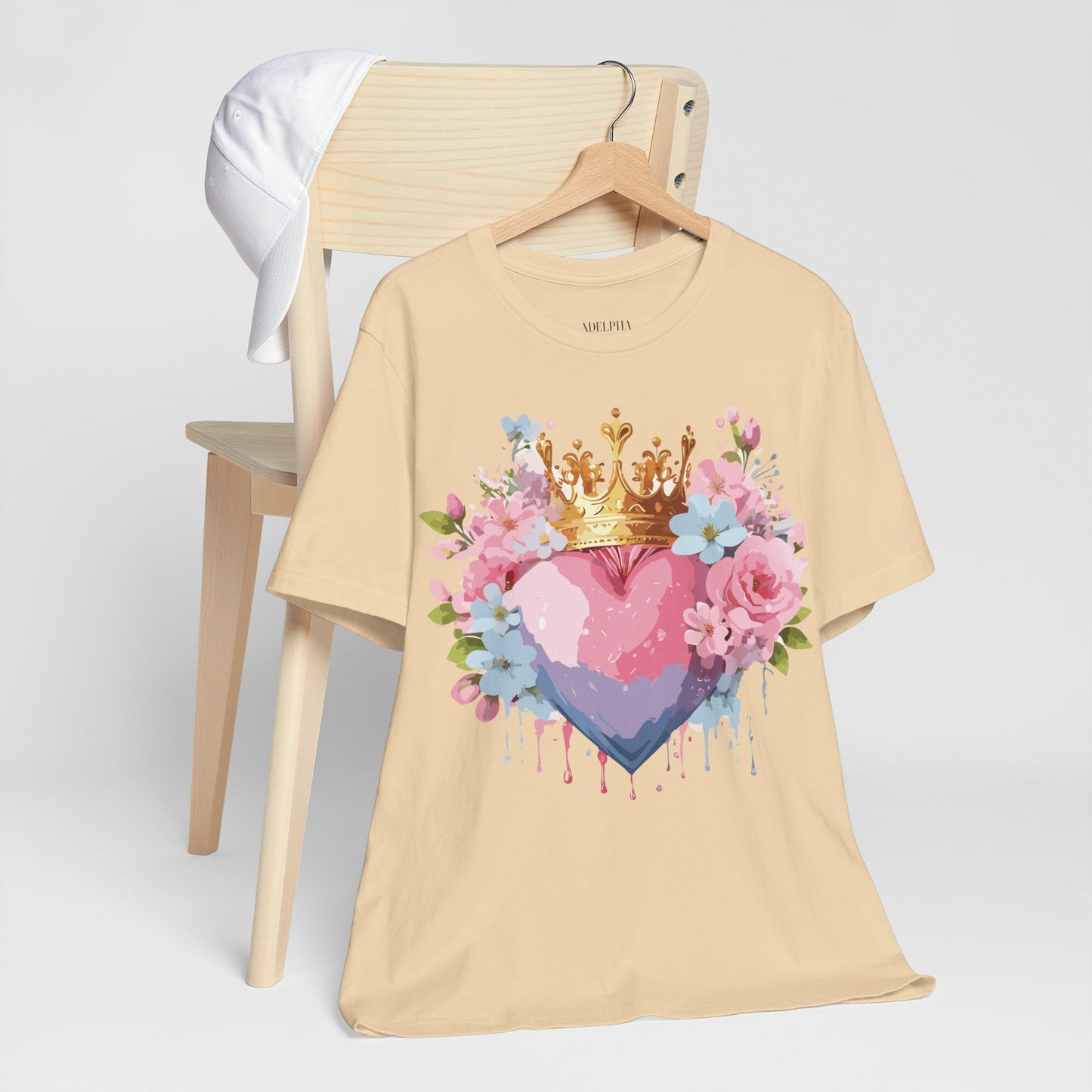 Natural Cotton Tee Shirt - Love story Collection Printify