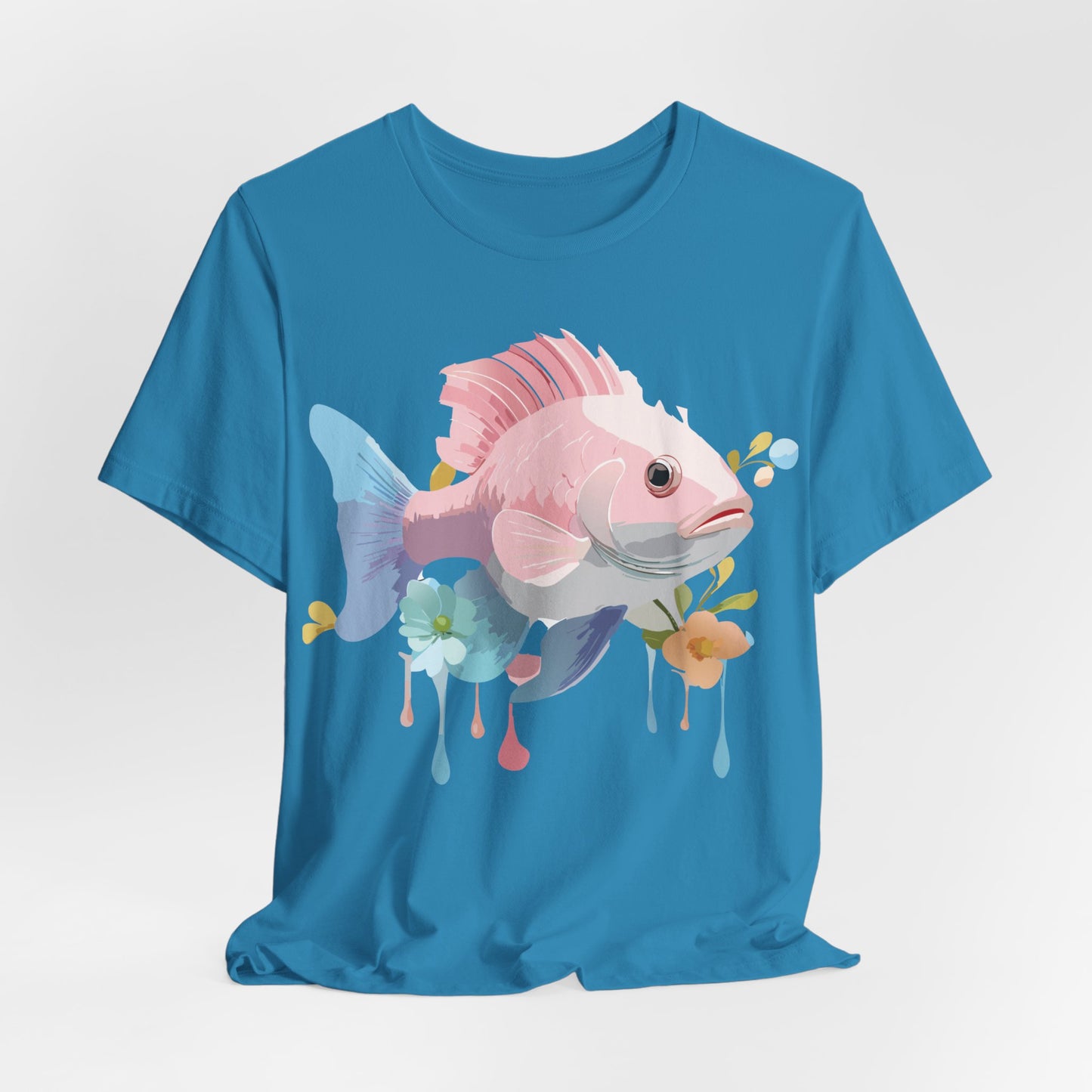 Shirt with Animals | Fish Printify
