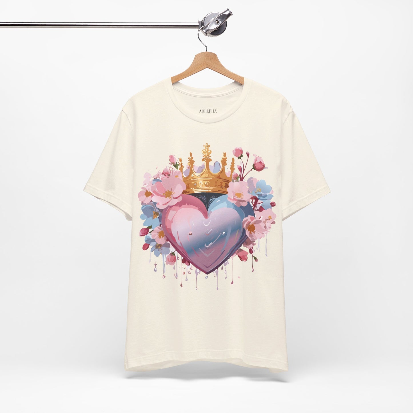 Natural Cotton Tee Shirt - Love story Collection Printify