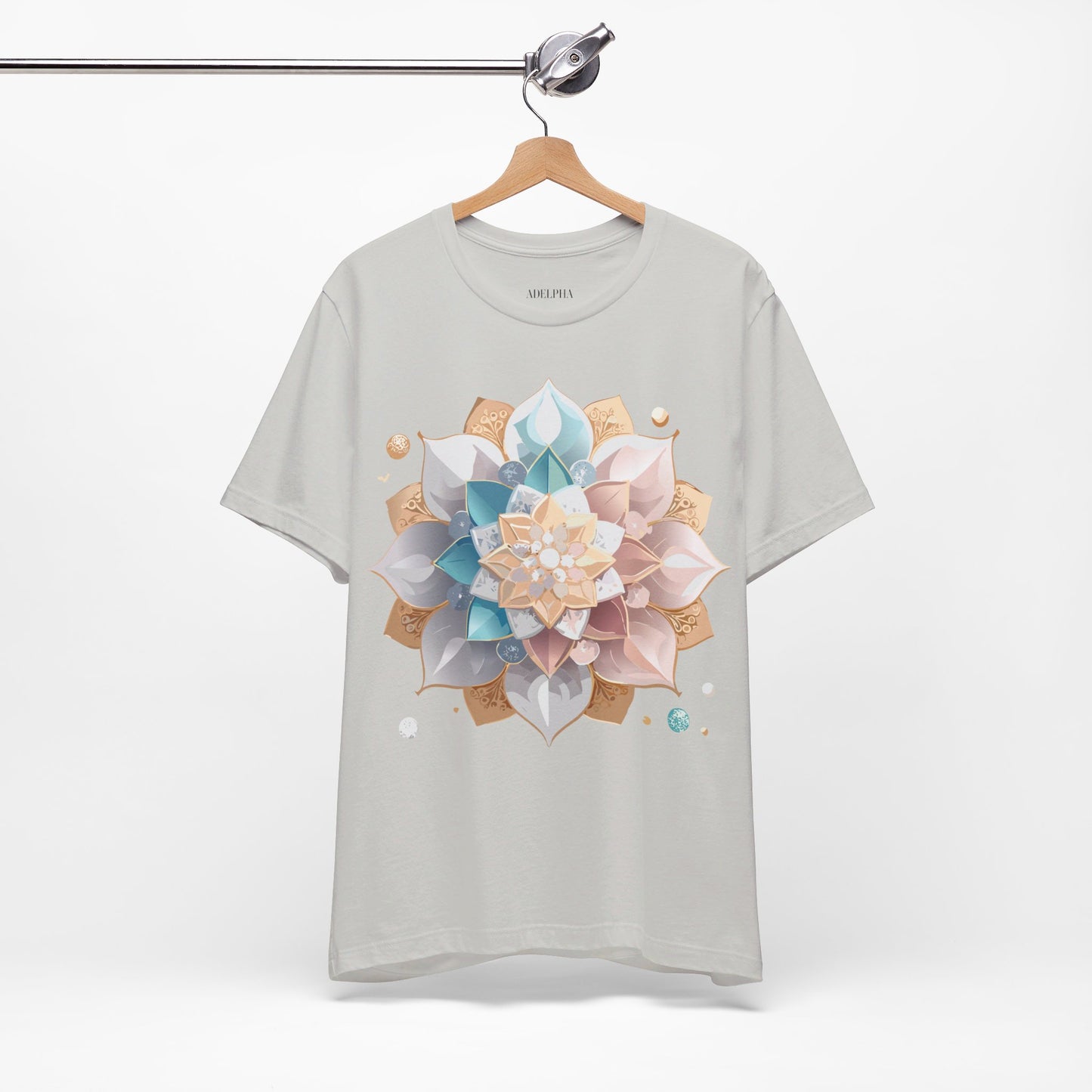 Natural Cotton Tee Shirt - Medallion Collection Printify